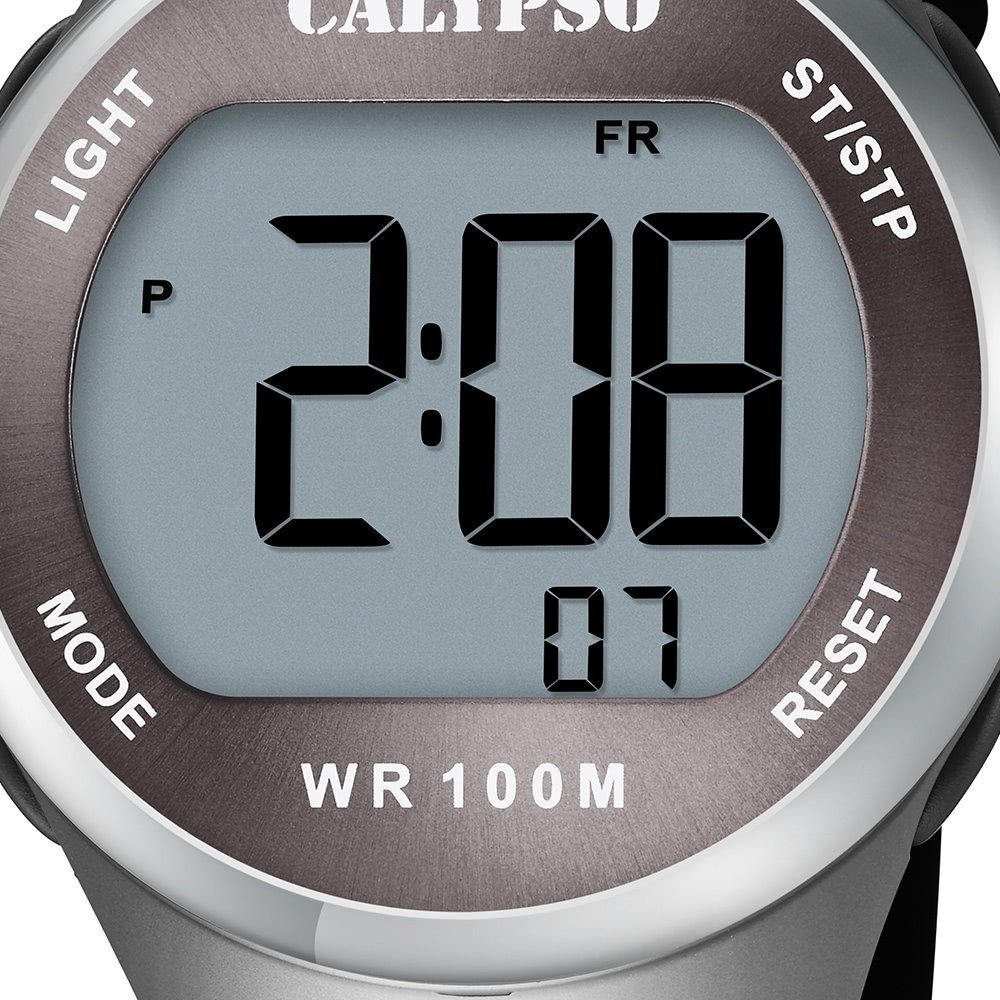 Damen Uhren CALYPSO WATCHES Digitaluhr UK5786/4 Calypso Herren Jugend Uhr Digital, Herren, Jugend Armbanduhr rund, Kunststoffarm