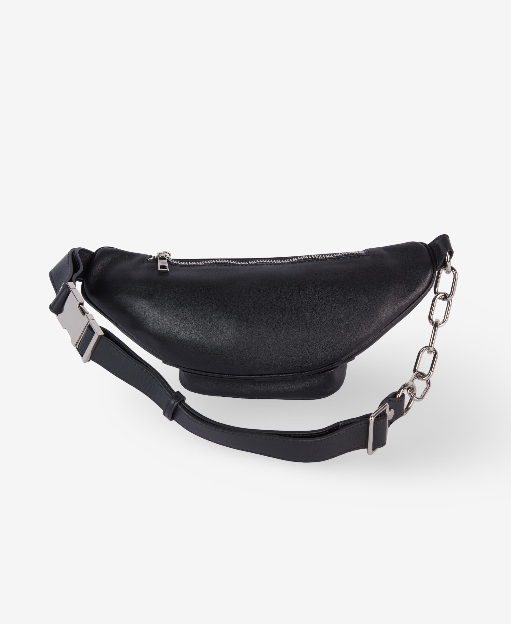 GLAMIRA Gürteltasche UrbanSphere Schwarze Gürteltasche (1-tlg), echt Leder