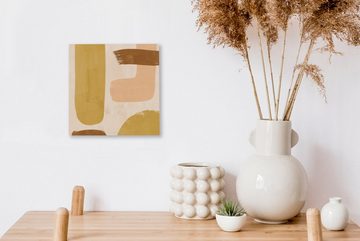 OneMillionCanvasses® Leinwandbild Abstrakt - Pastell - Boho, (1 St), Leinwand Bilder für Wohnzimmer Schlafzimmer