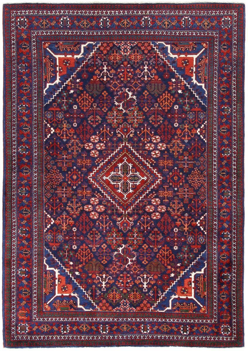 Orientteppich Meymeh Antik 135x204 Handgeknüpfter Orientteppich / Perserteppich, Nain Trading, rechteckig, Höhe: 12 mm