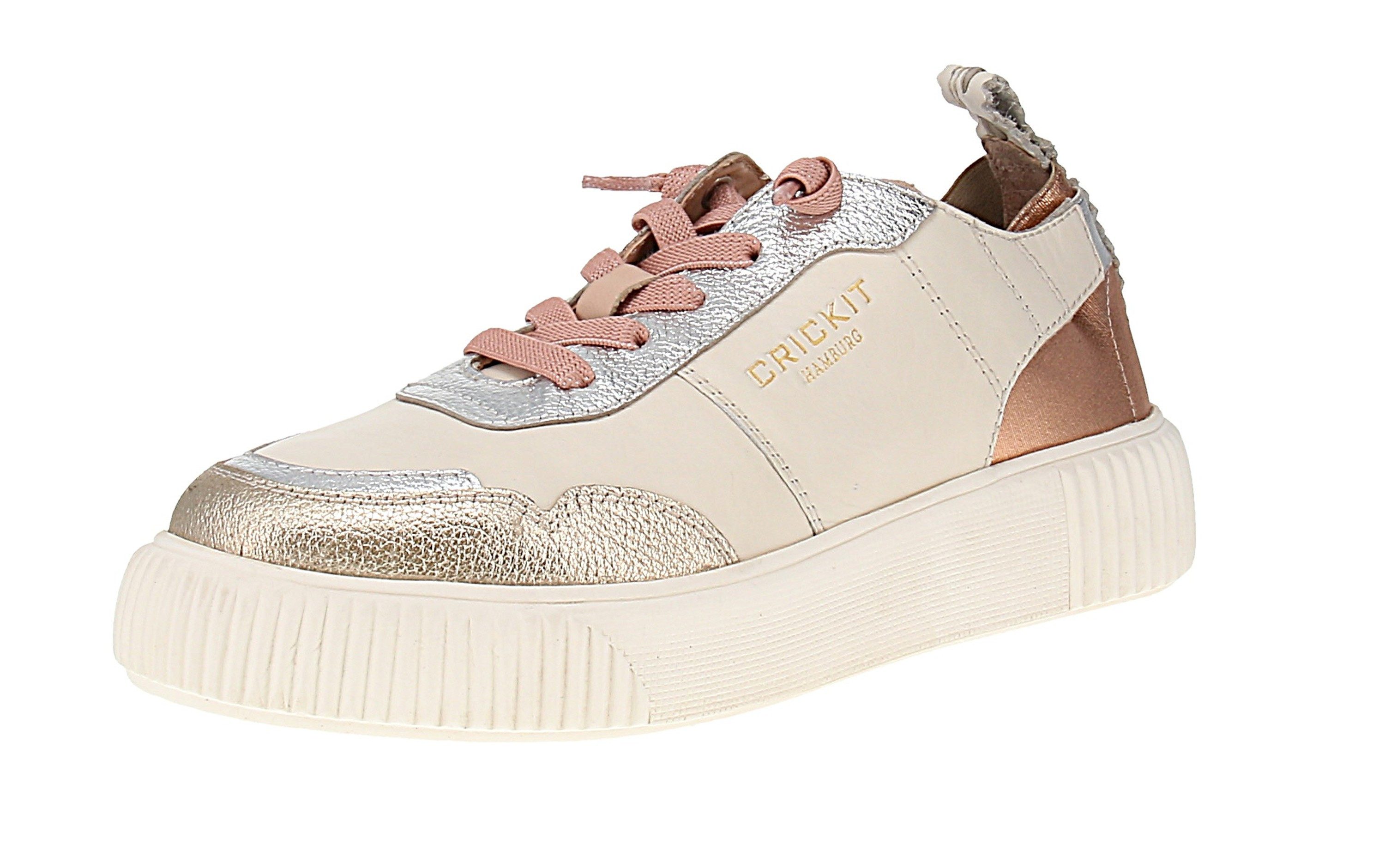 CRICKIT Crickit Oakli - Damen Sneaker - Weiß-Silver Sneaker