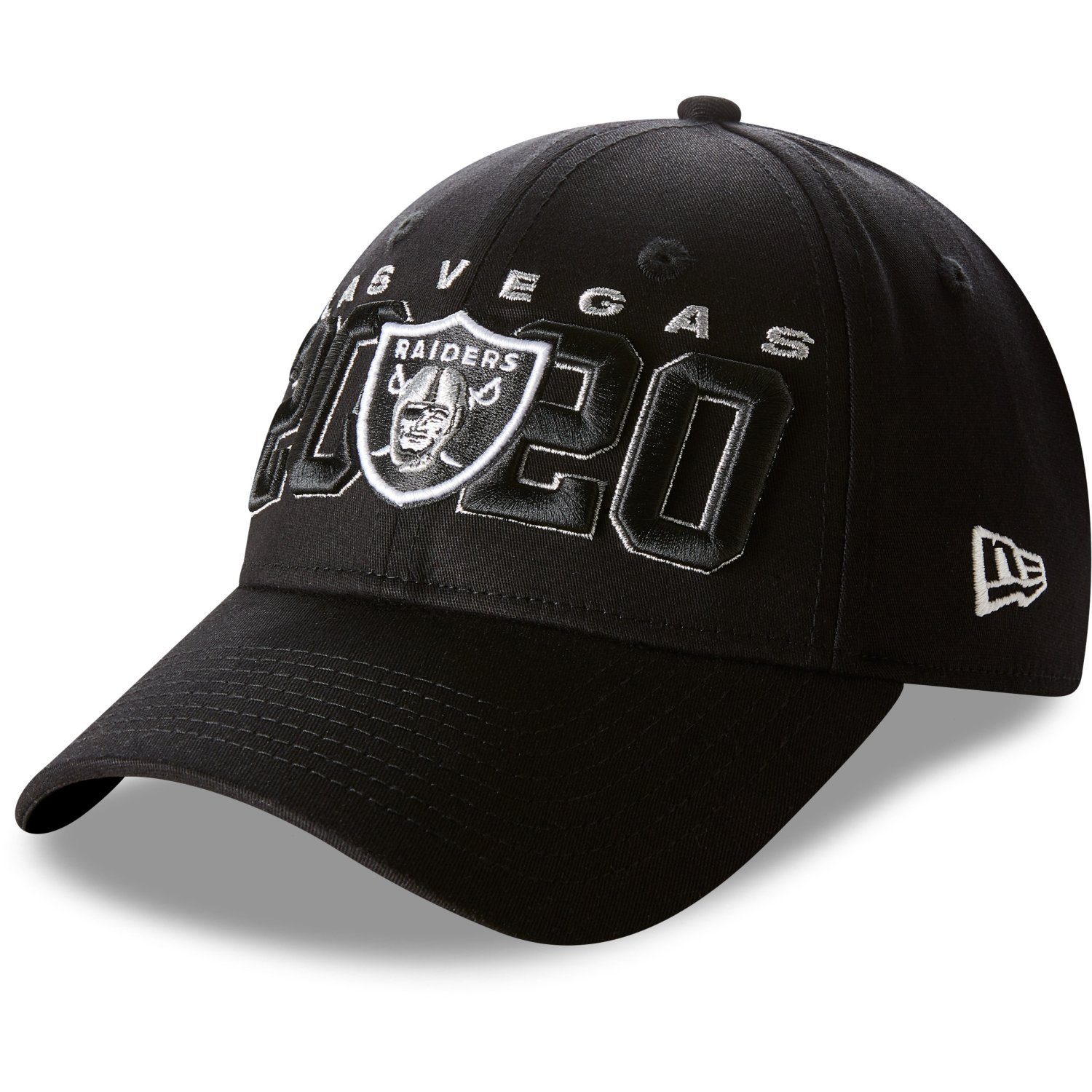 New Era Fitted Cap Vegas DRAFT Stretch Las 2020 9FORTY Raiders