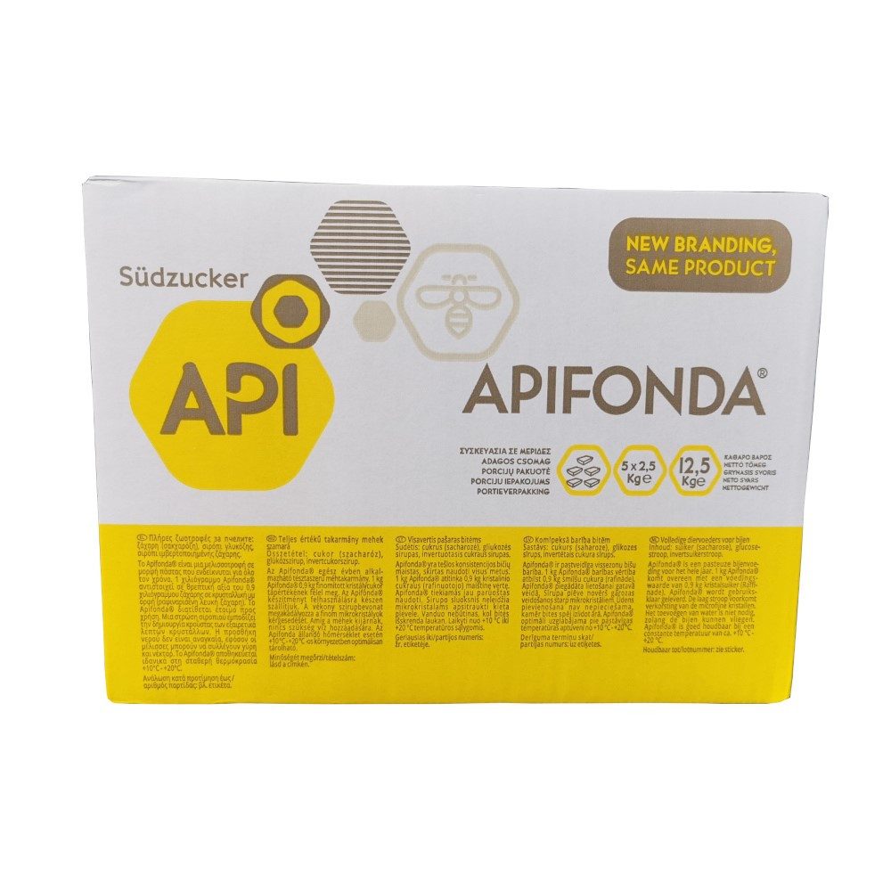 SUEDZUCKER APIFONDA 12,5kg Portionsbeutel Bienenfutter Tierfutter Imkerei Imker