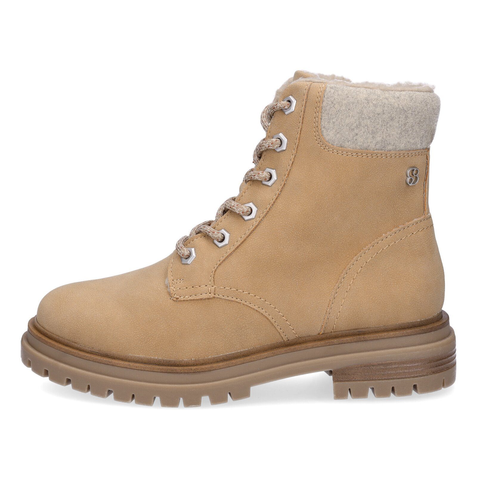 s.Oliver s.Oliver Damen Schnürboot beige Schnürboots