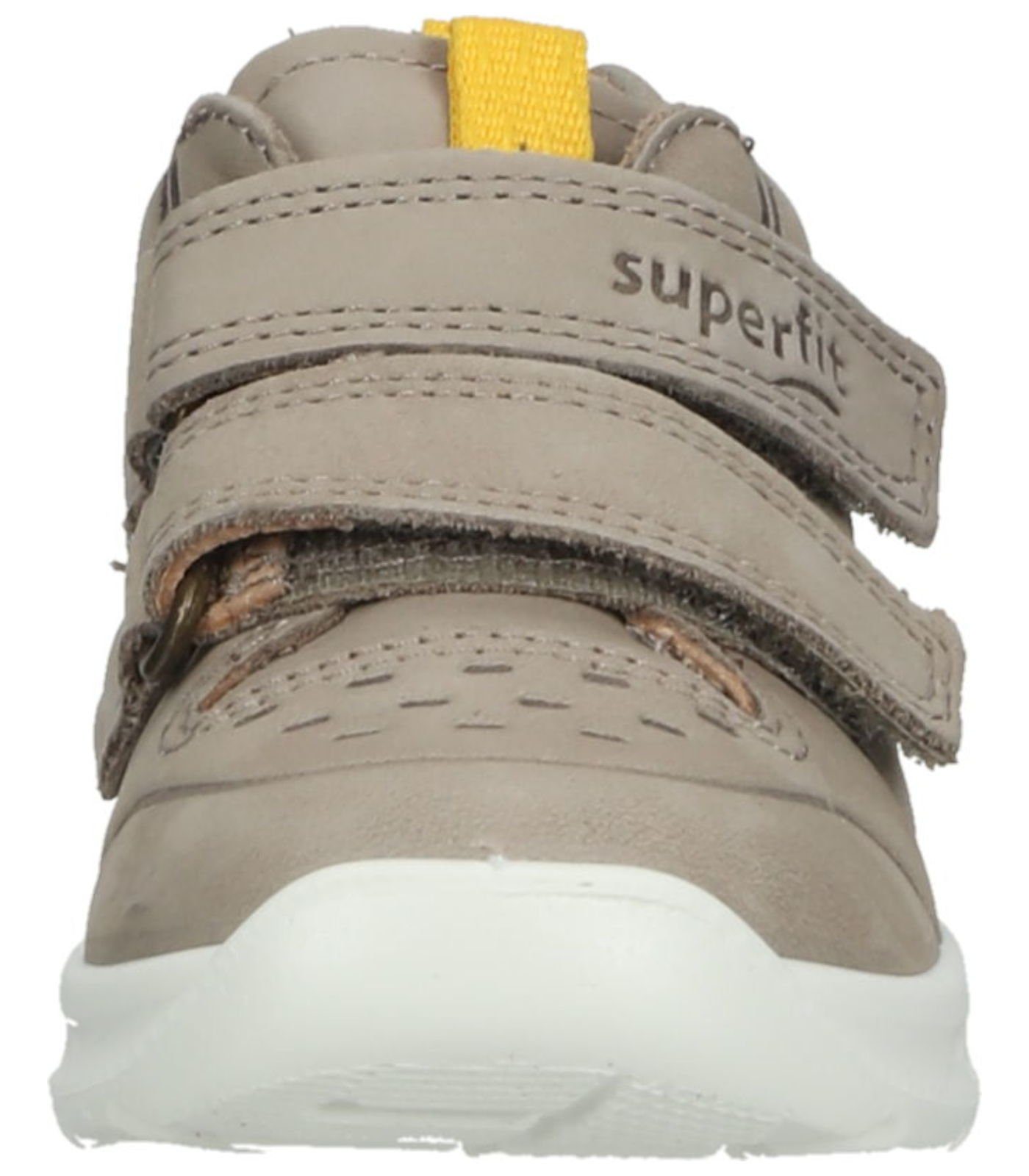 Sneaker Sneaker Superfit Gelb Beige Nubukleder