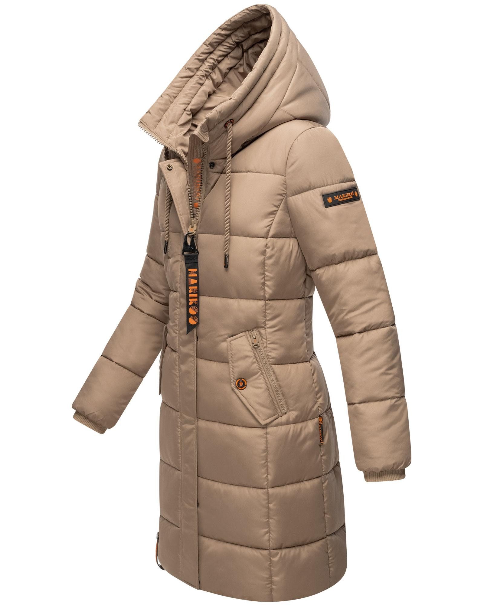 Marikoo Outdoorjacke mit einer großen Kapuze – Bild 3 von 5