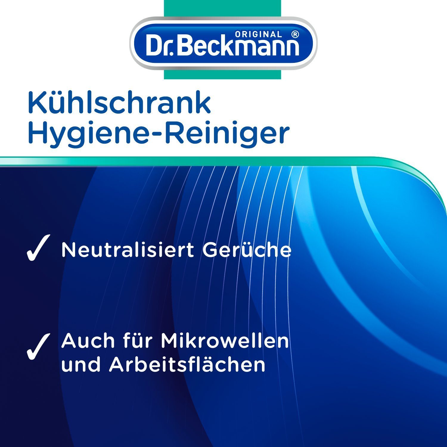 Küchenreiniger 6x 250 (6-St) ml Beckmann Dr. Hygiene-Reiniger, neutralisiert Gerüche, Kühlschrank