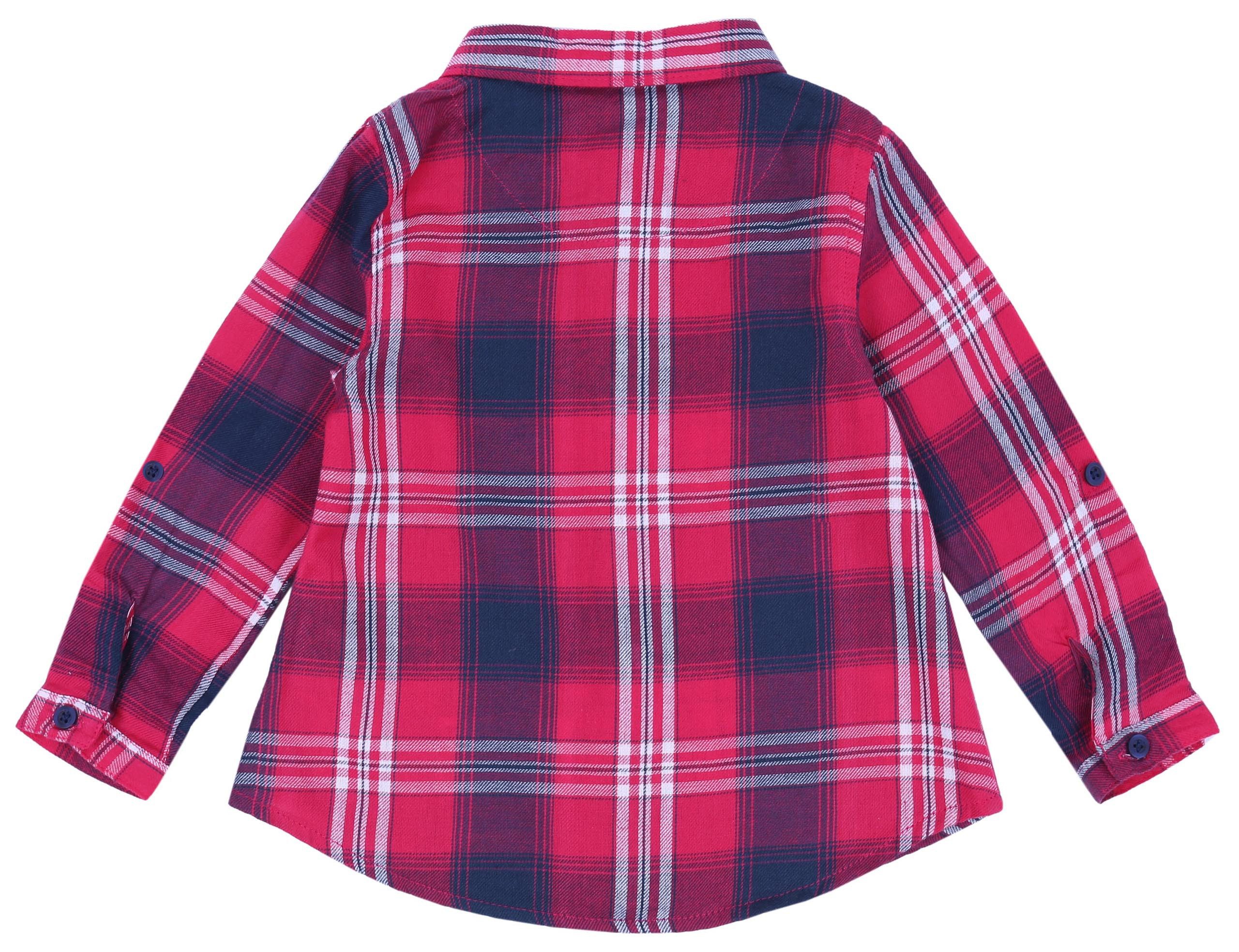 Sarcia.eu Checkered Shirt Pink Checkered Shirt 18-24 Months