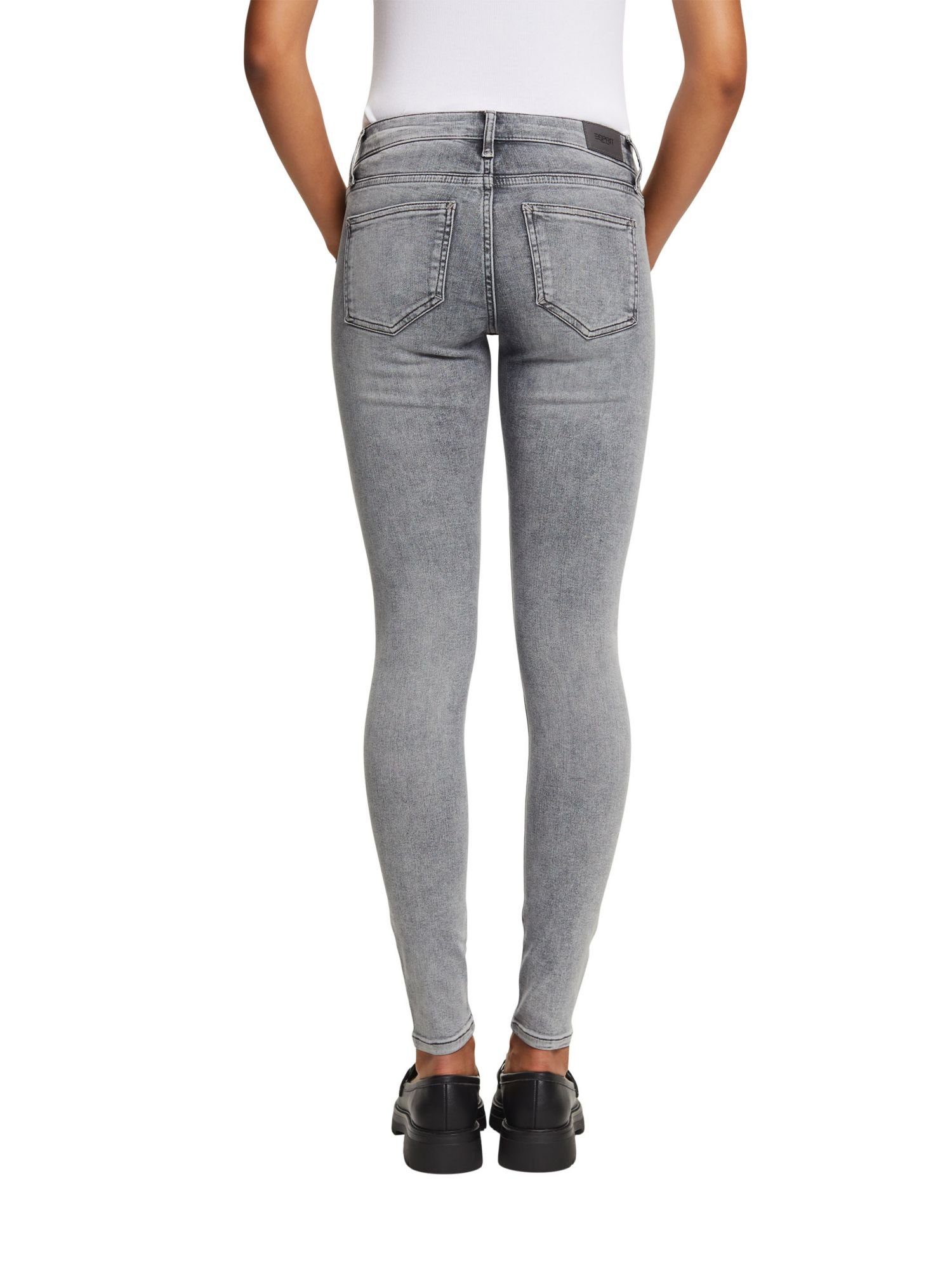 Esprit Skinny-fit-Jeans Bundhöhe mittlerer mit Jeans Skinny