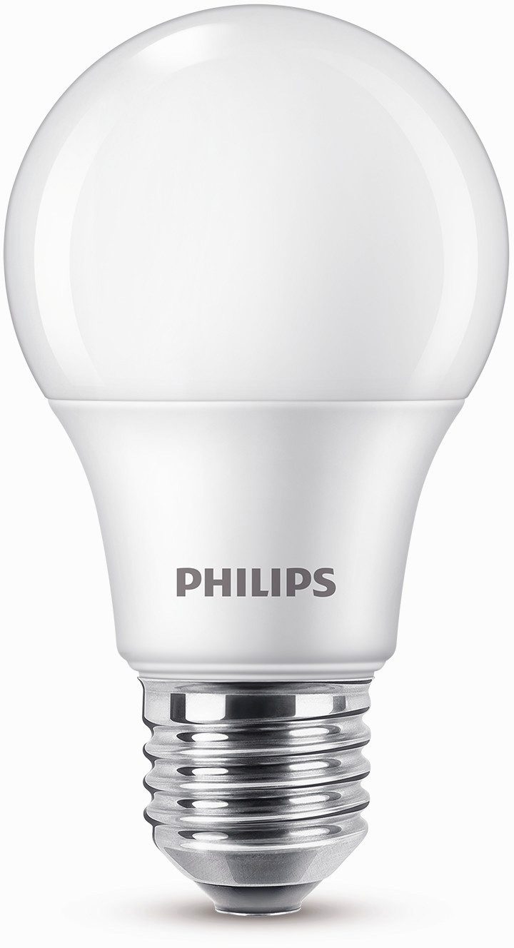 Philips Hue LED-Leuchtmittel LED classic Lampe 60W E27 warmweiß 806lm matt 4er Pack, E27