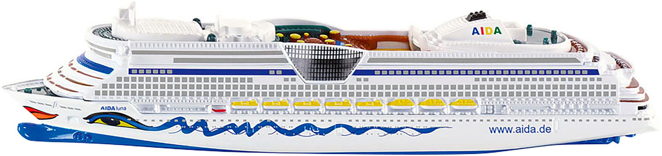 Siku Spielzeug-Schiff SIKU Super, Kreuzfahrtschiff AIDAluna (1720) günstig online kaufen