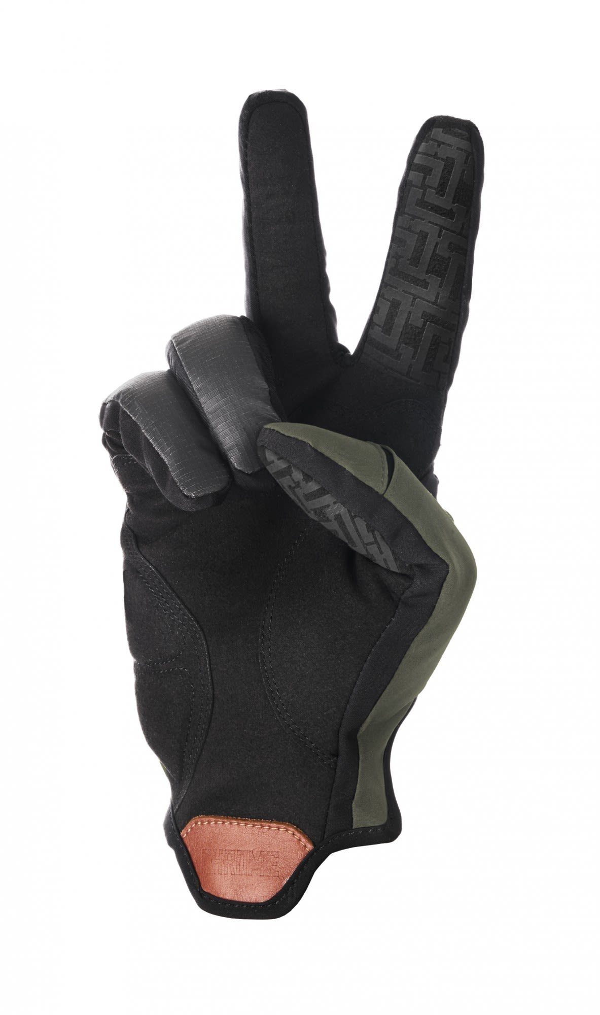 Green Black Chrome Fleecehandschuhe Industries Chrome Midweight - Gloves Cycle