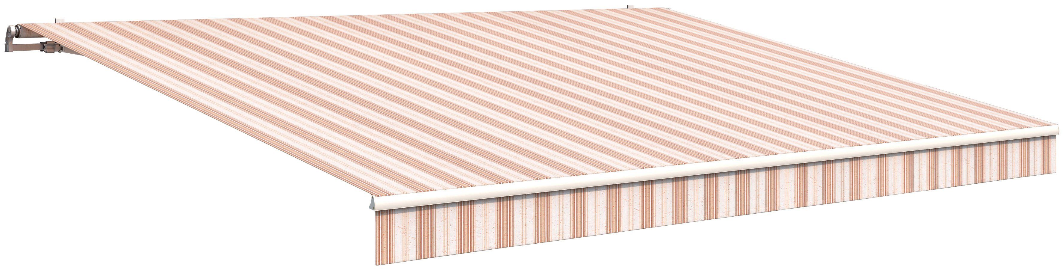 Wismar Gelenkarmmarkise Breite 450 cm, in versch. Ausfällen und Dessins