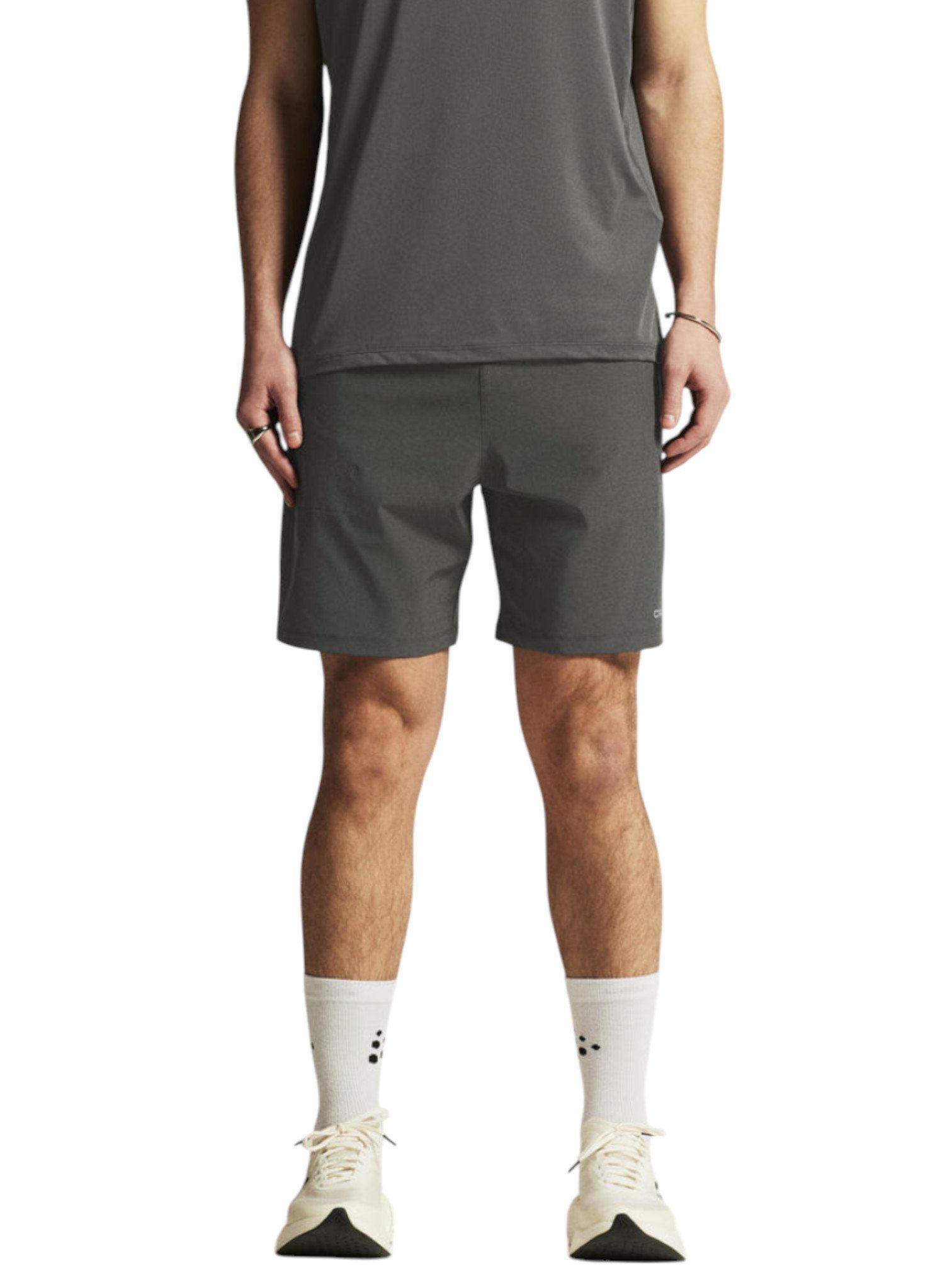 Craft Sporthose ADV Essence 2in1 Short 2 (integrierte Tight) granitegrau Herren