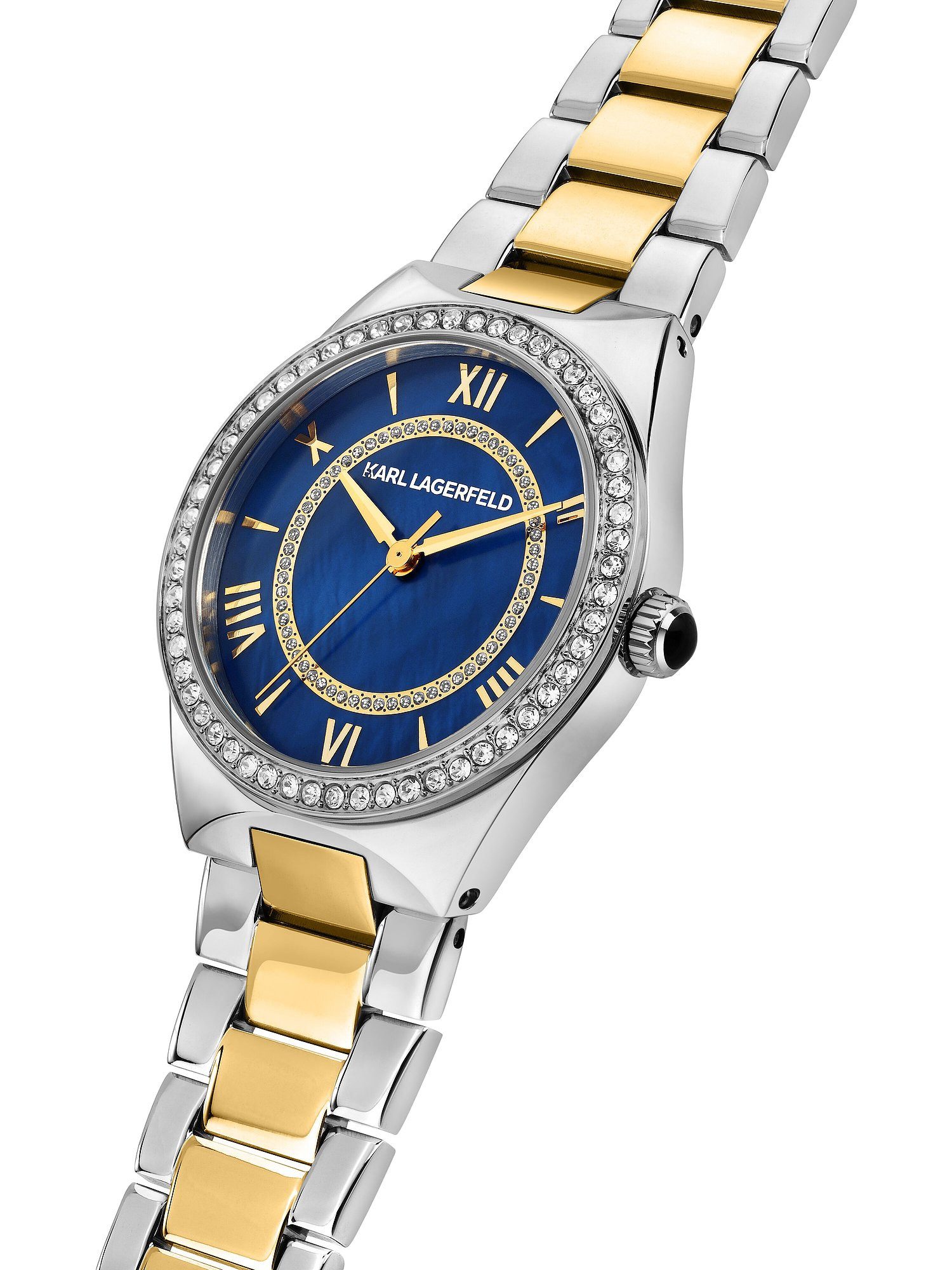 KARL LAGERFELD Quarzuhr Karl Lagerfeld Damen-Uhren Analog Quarz, Klassikuhr