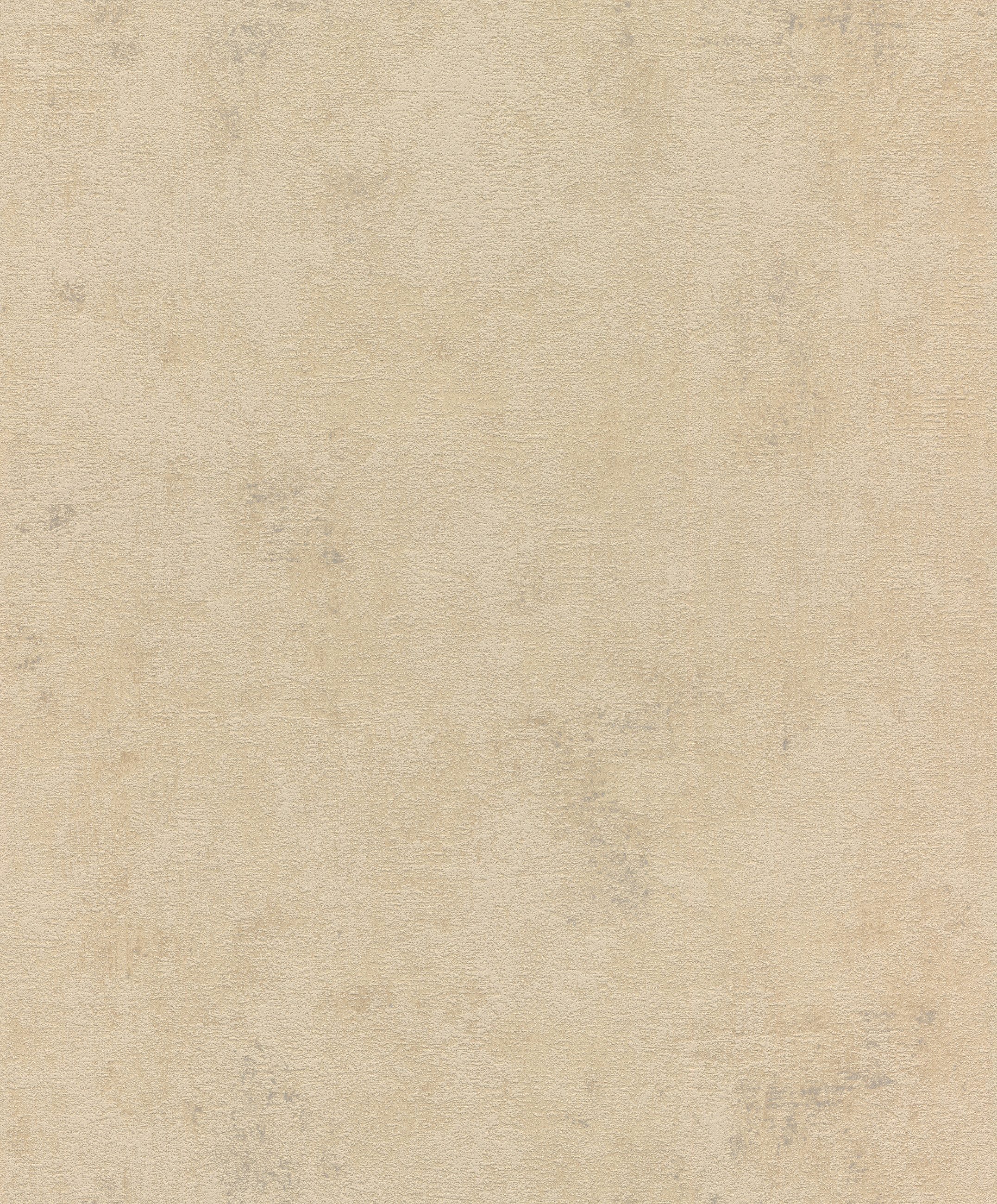 Rasch Vliestapete Betonoptik in Gold- my moments, strukturiert, urban, unifarben mit Farbeinsatz, Ton-in-Ton, (1 St), Industrial, Beton