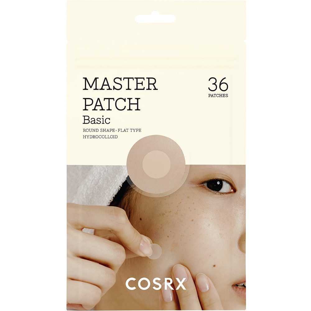 Cosrx Pickel-Tupfer Master Patch Basic 36 Patches, intensiver und effektiver als herkömmliche Patches