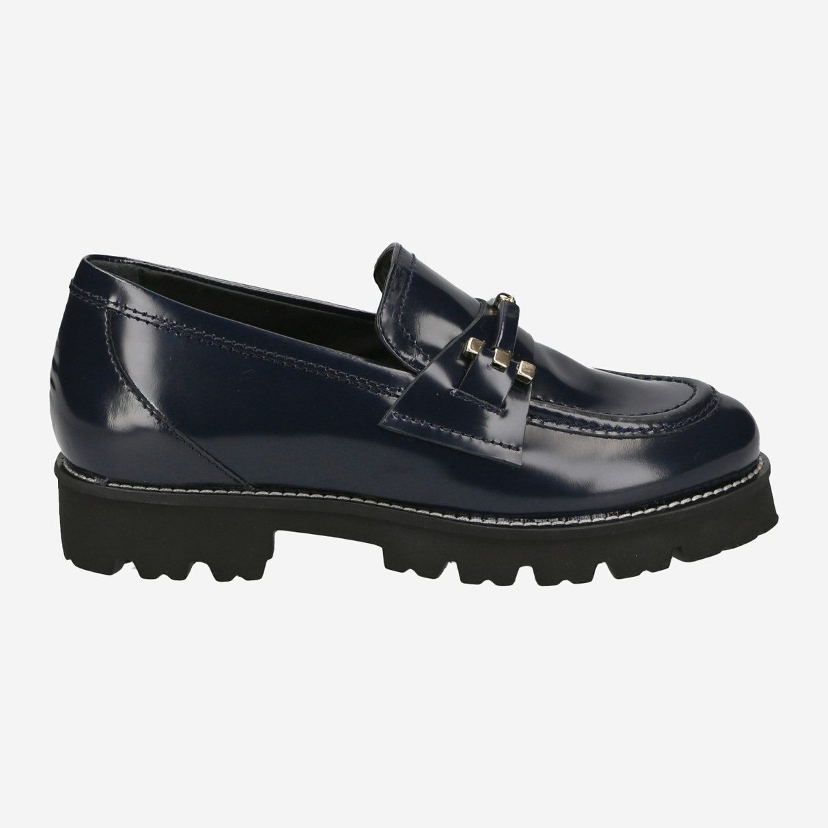 Donna Carolina 42.877.101 -001, Slipper & Mokassin in Blau für Damen Slipper