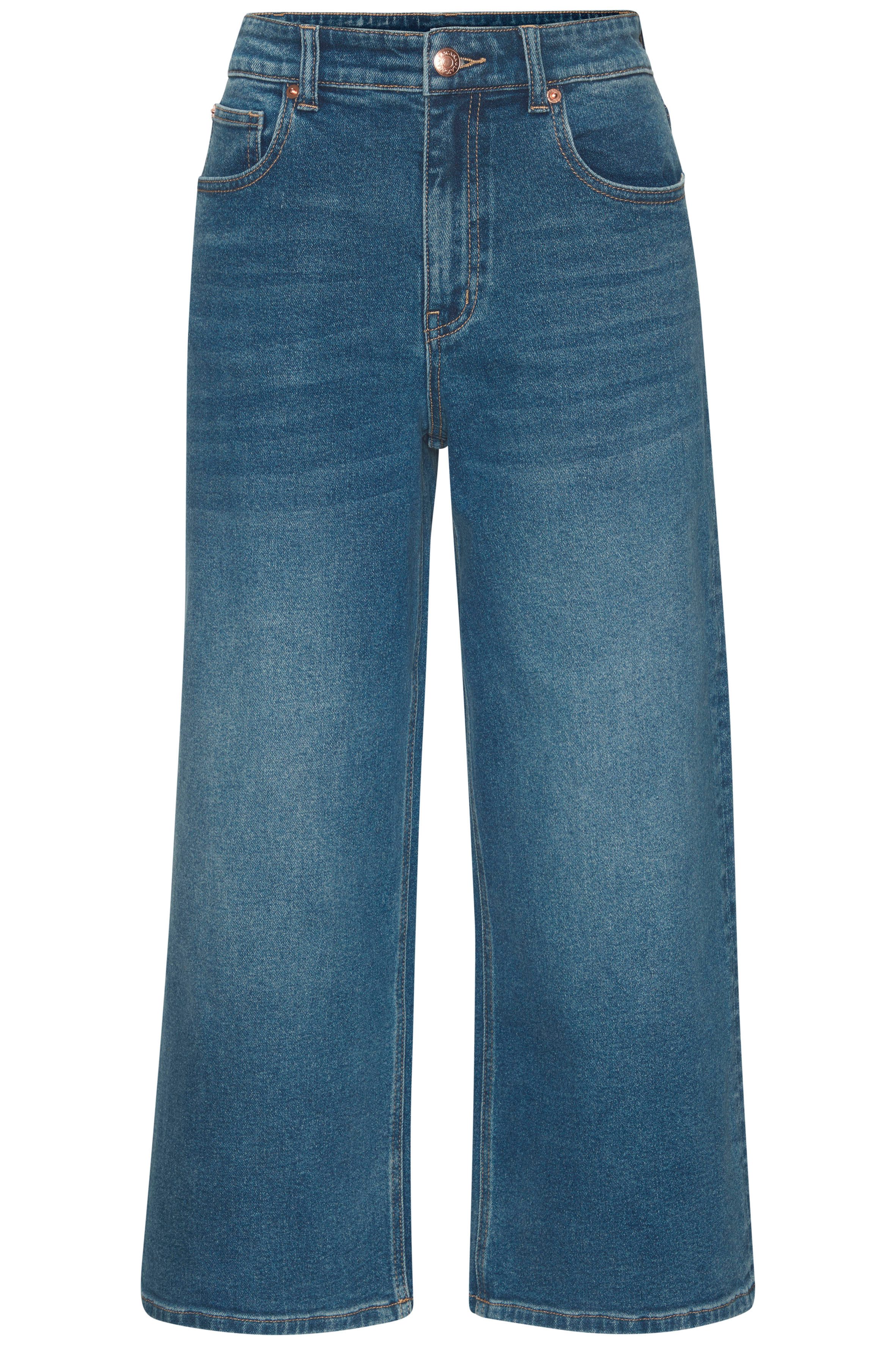 LASCANA 7/8-Jeans aus Baumwoll-Denim, Straight-Leg günstig online kaufen
