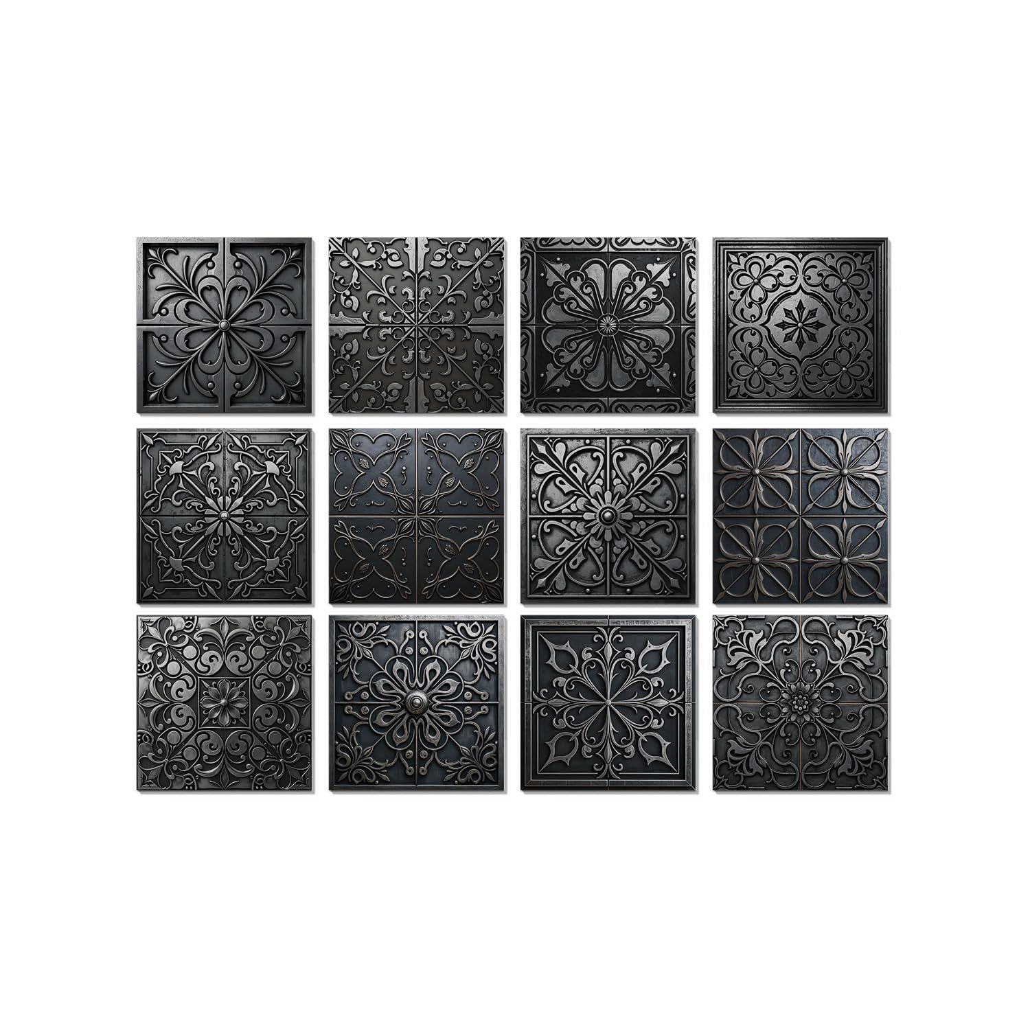 Coonoor Fliesenaufkleber Wasserfeste 3D-Wandaufkleber, Küchenfliesenaufkleb günstig online kaufen