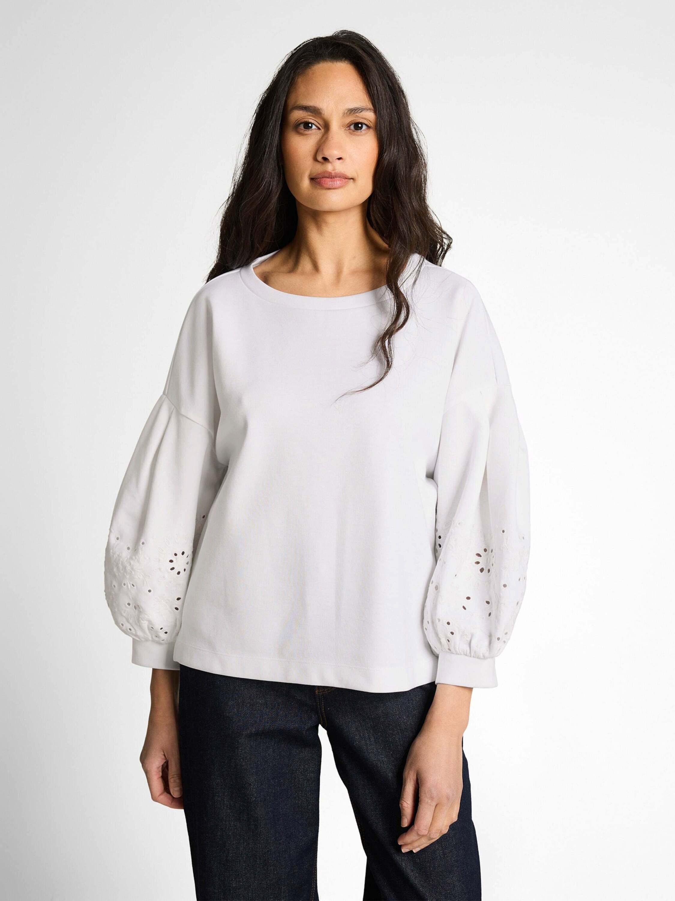 TOM TAILOR Langarmshirt (1-tlg) Stickerei