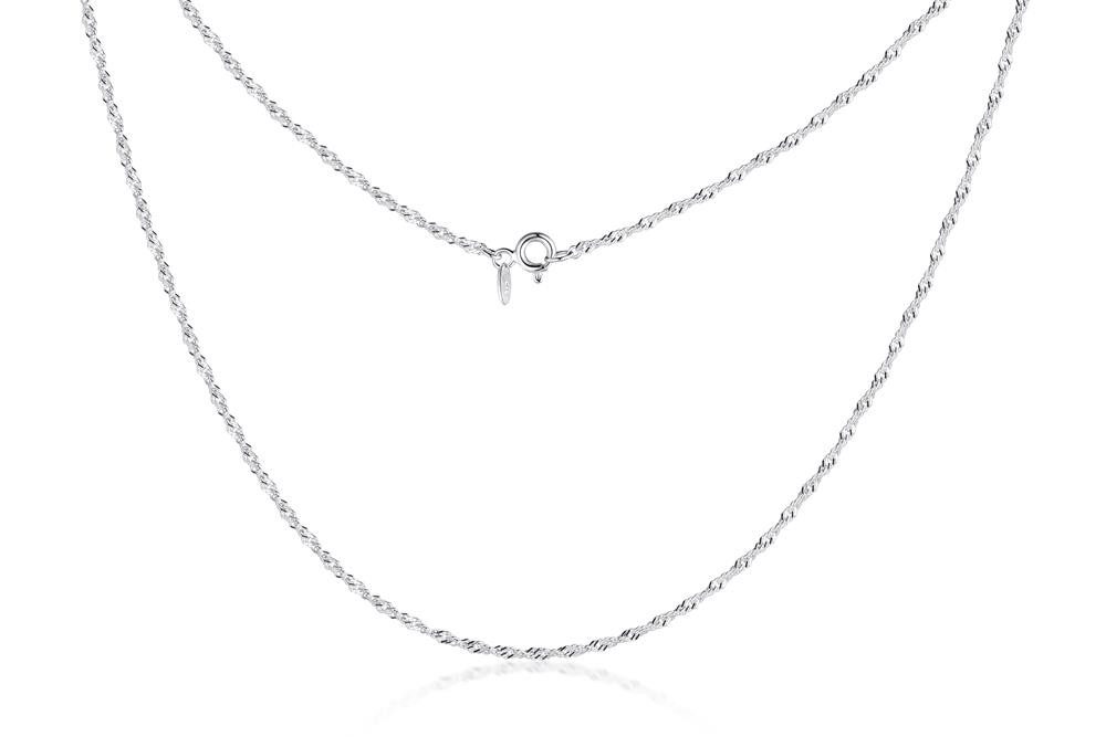 Silberkettenstore Silberkette Singapurkette 1,8mm - 925 Silber