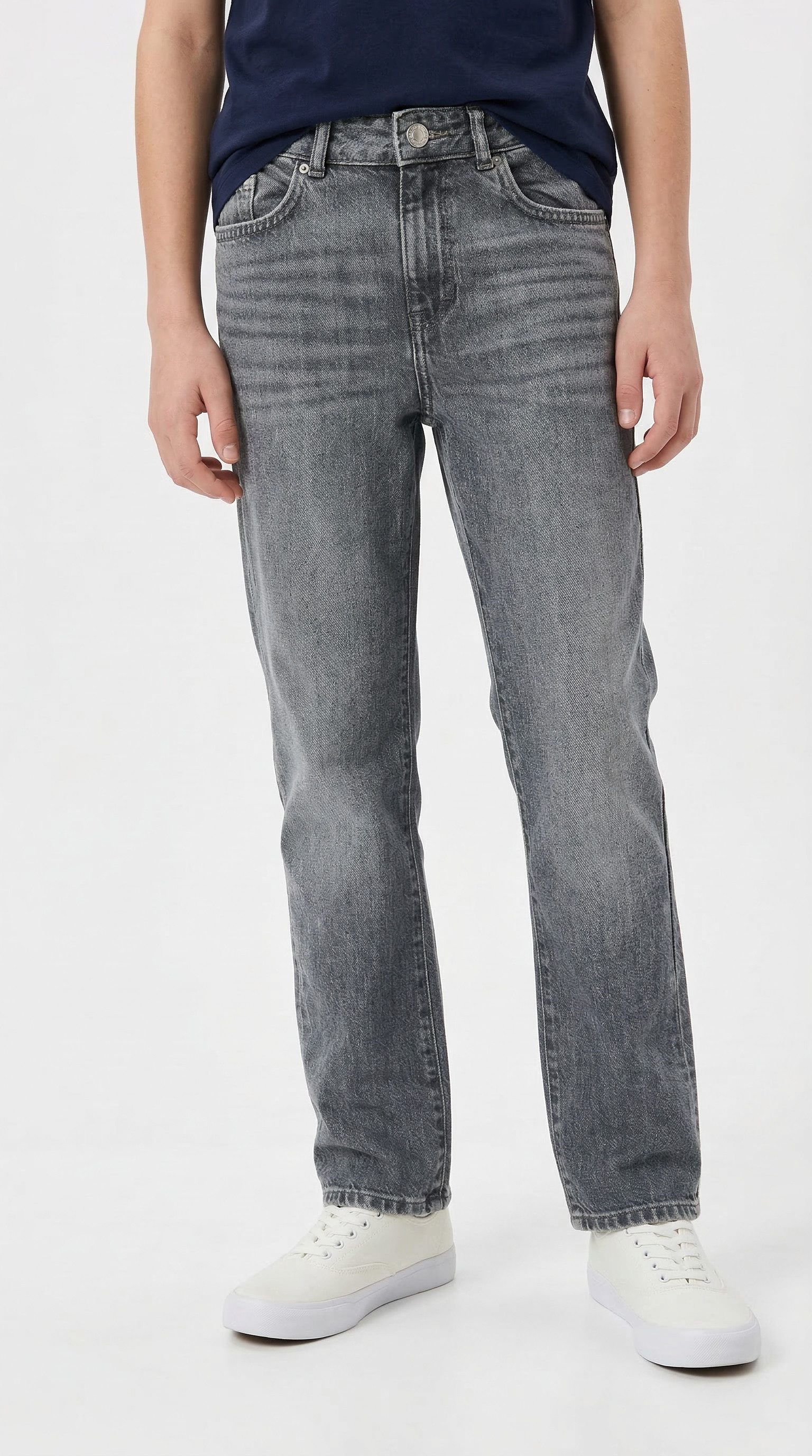 ONLY & SONS junior Straight-Jeans OSJEDGE STRAIGHT MG 3365 TAI DNM NOOS Baumwolle, loose fit