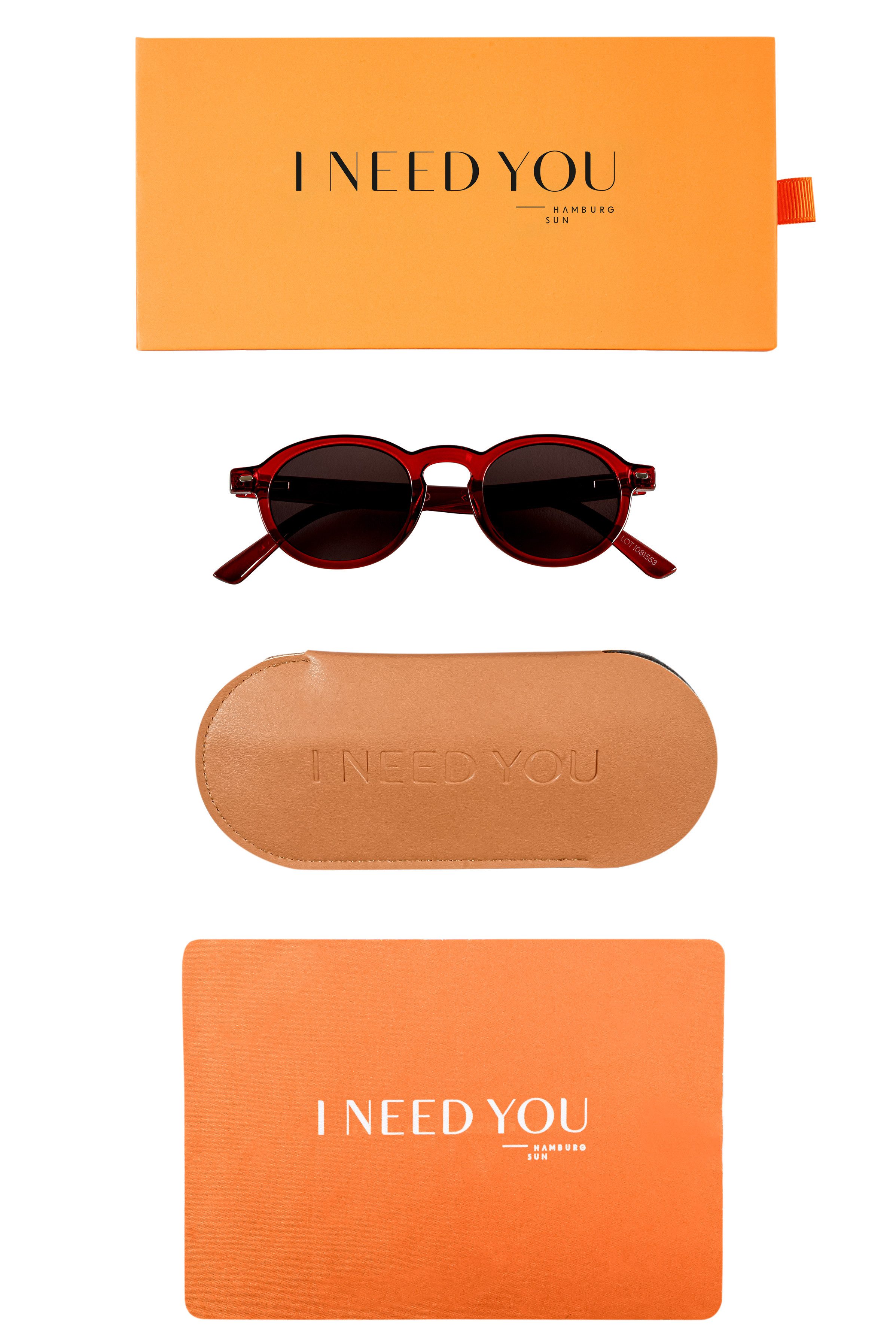 I NEED YOU - HAMBURG READERS Sonnenbrille Fiji Rückseitige Entspiegelung