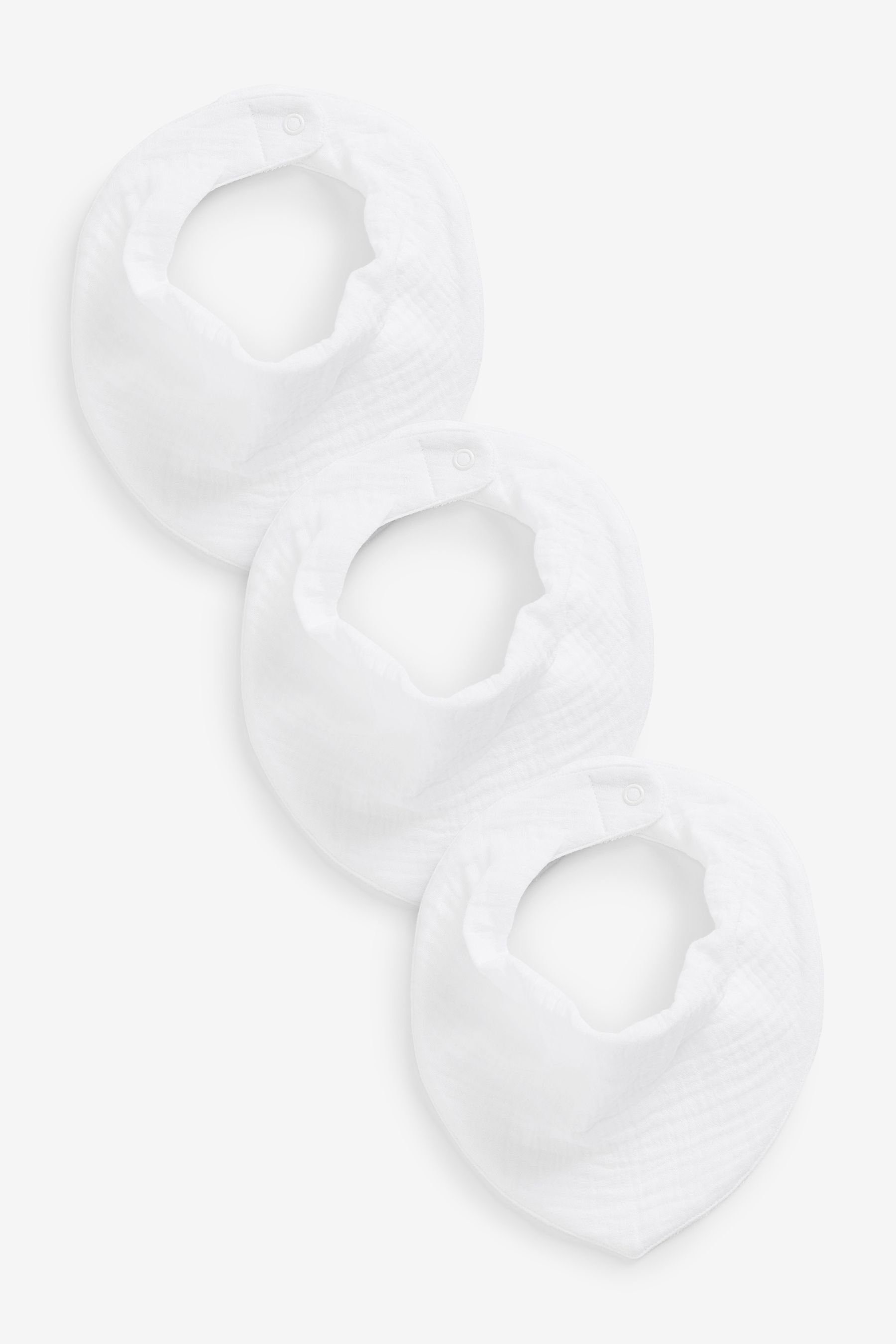 Lätzchen Lätzchen aus Musseline, 3er Pack