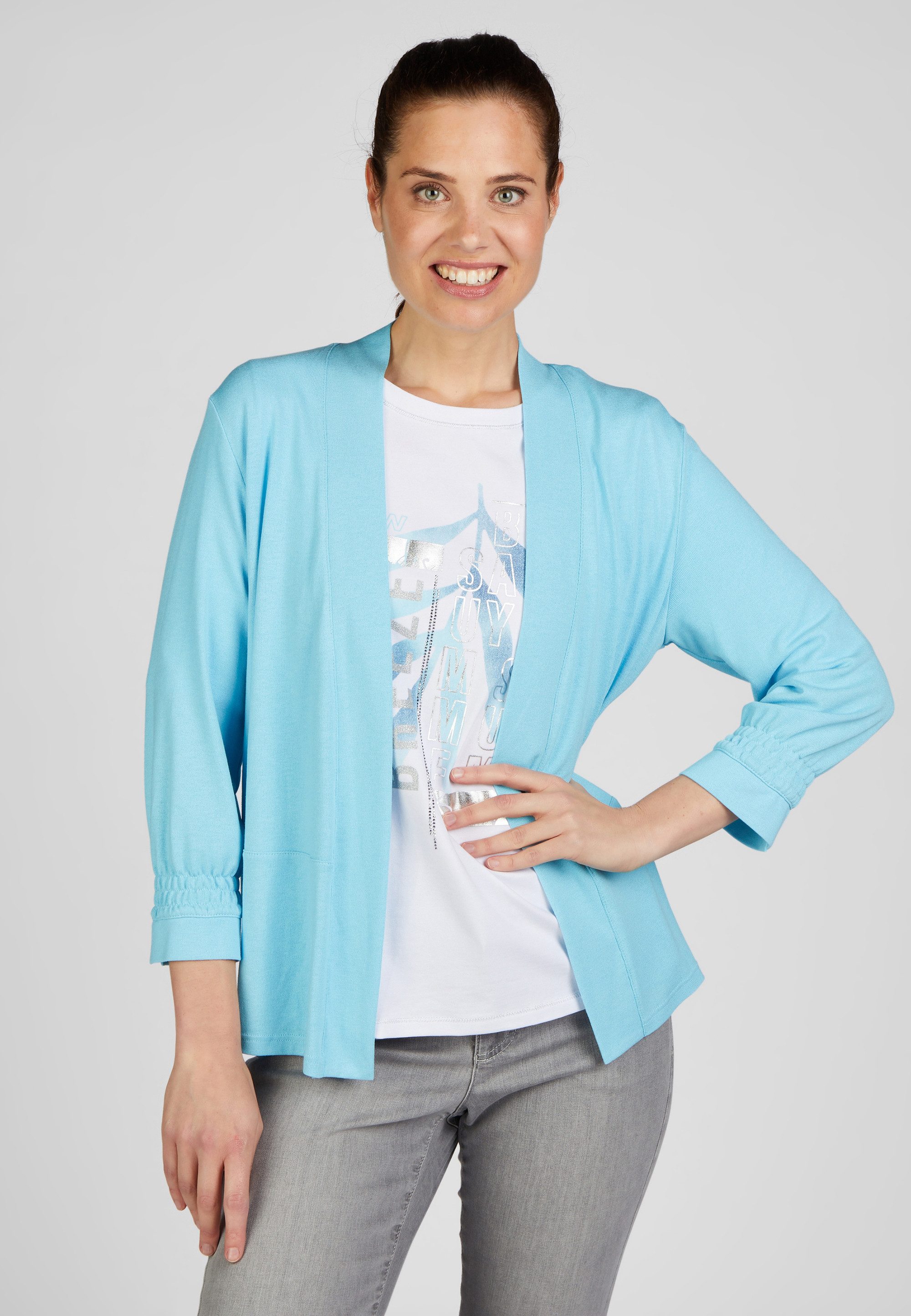 Rabe Sommerjacke mit Raffdetails an den günstig online kaufen