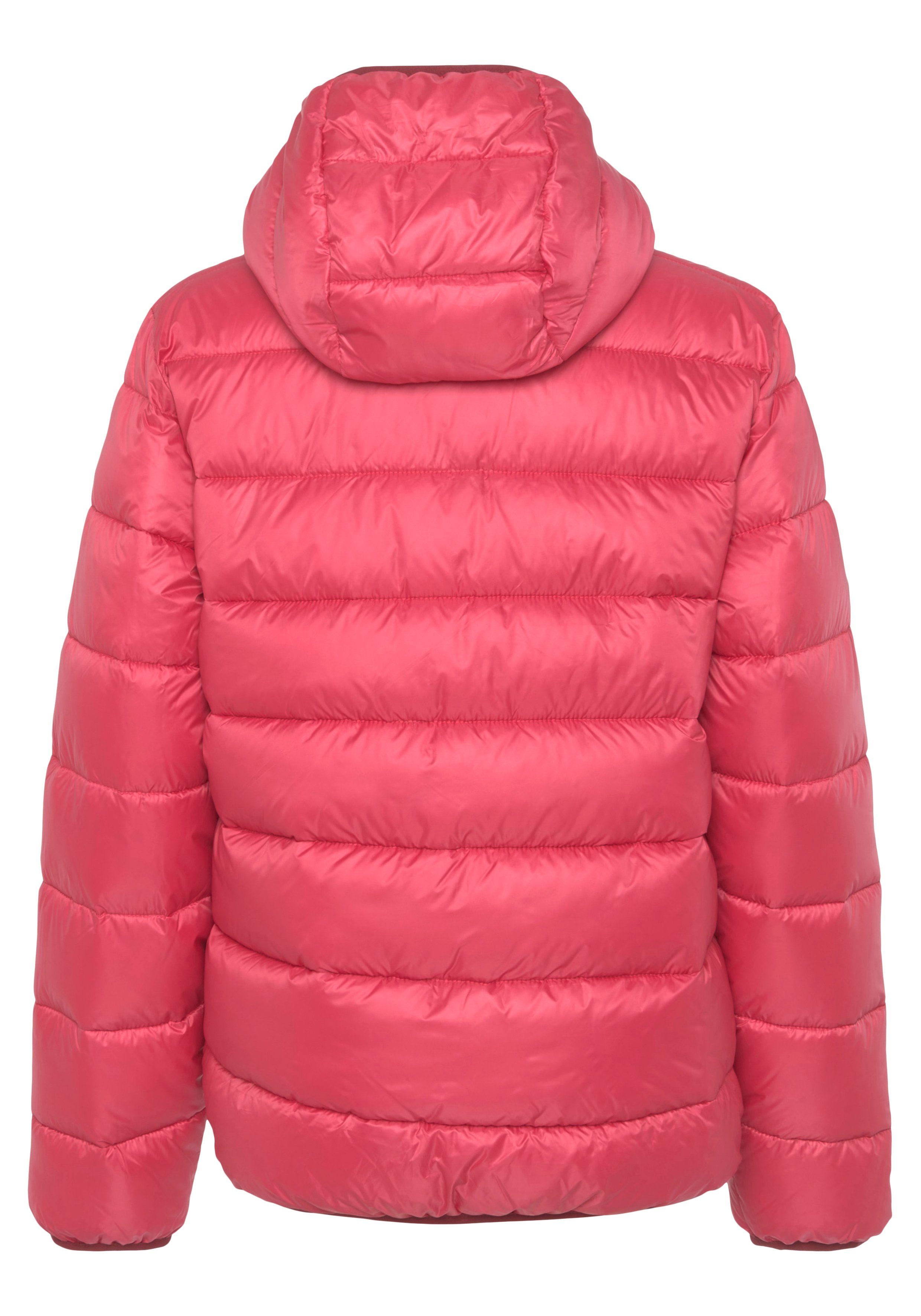 pink - Outdoor Champion Kinder Steppjacke Hooded für Jacket