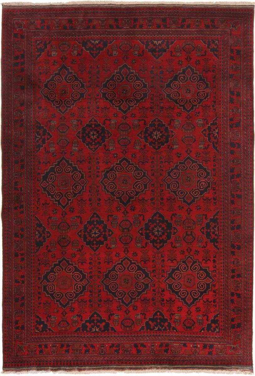 Orientteppich Khal Mohammadi 202x298 Handgeknüpfter Orientteppich, Nain Trading, rechteckig, Höhe: 6 mm