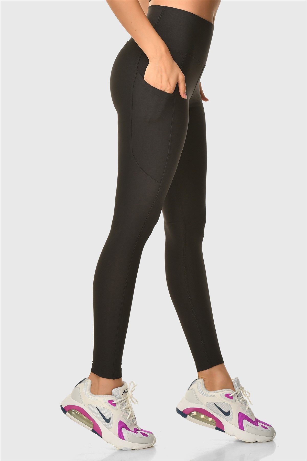 Superstacy Leggings Hoch taillierte Leggings mit Tasche – Bild 4 von 5