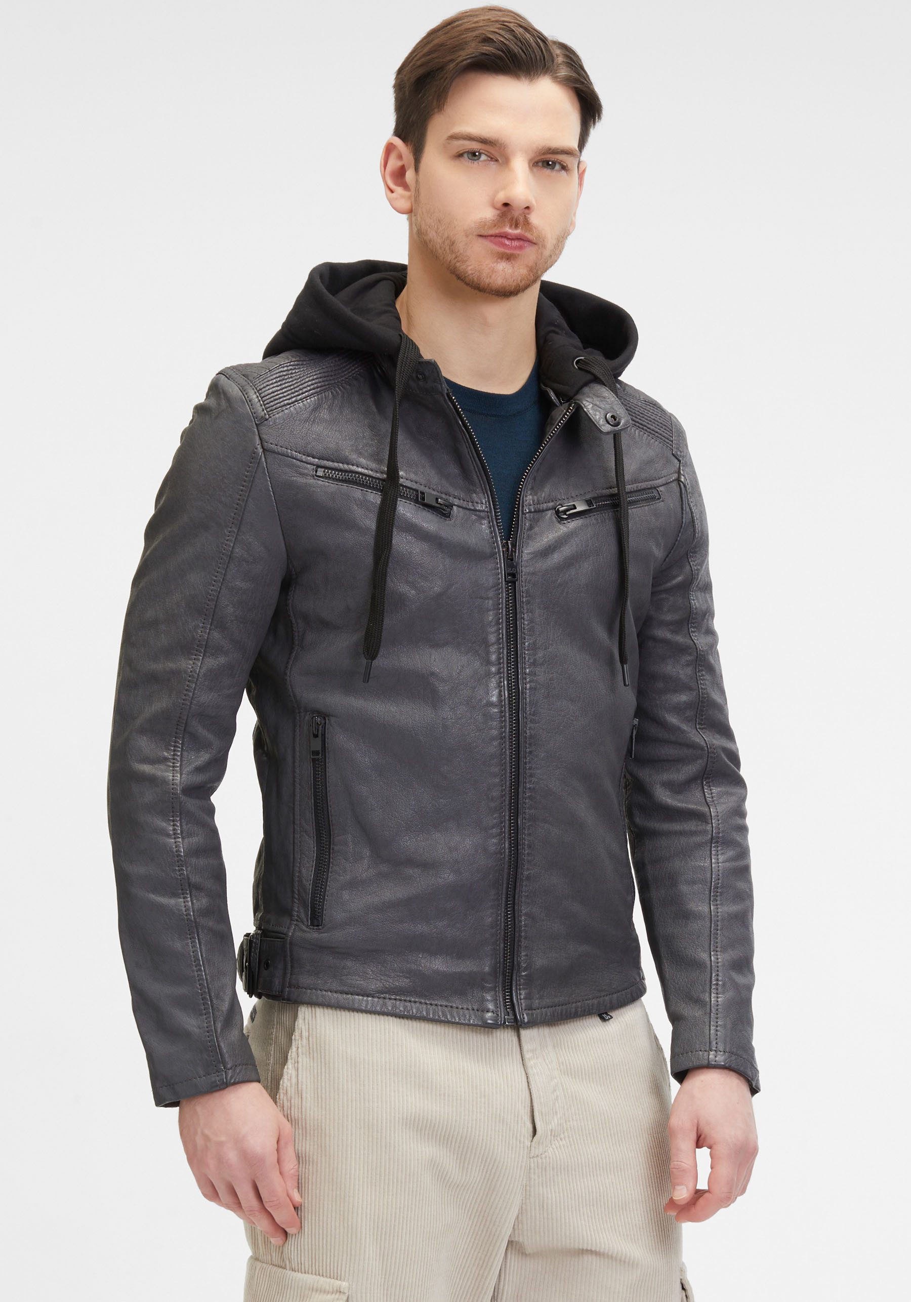Mauritius Lederjacke G2MNeiko SF mit Reißverschluss, günstig online kaufen