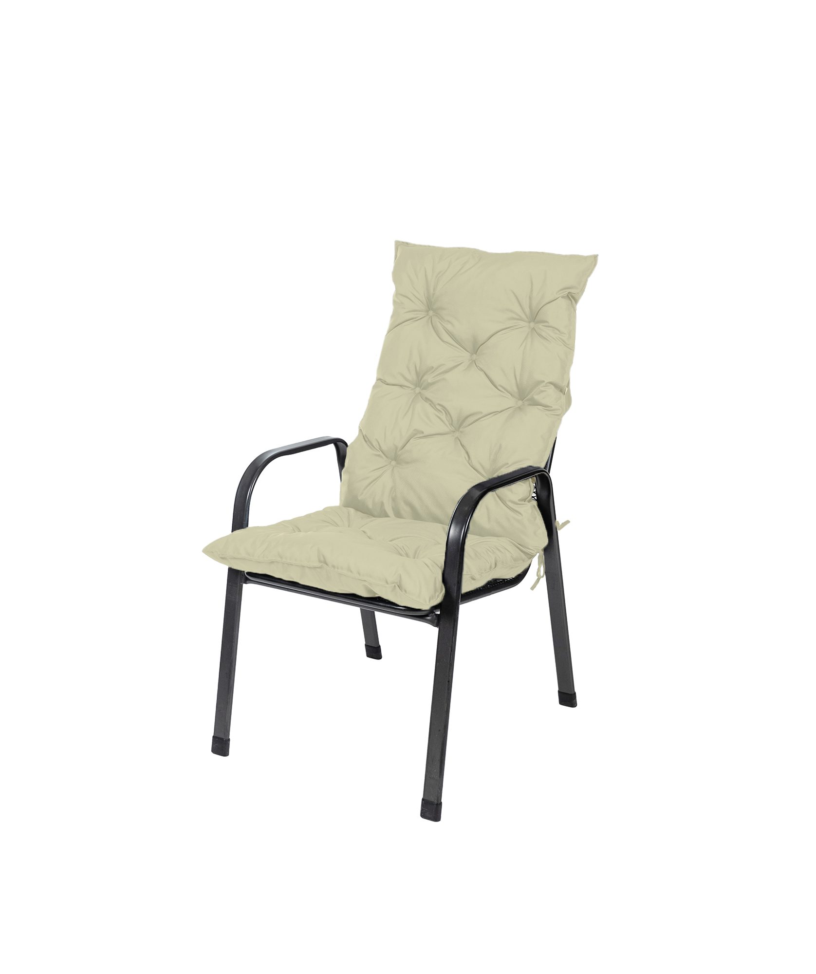 TexDeko Hochlehnerauflage TexDeko Garden - Gartenstuhl Auflage Sitzkissen schmutzabweisend, (1 St), Maße: 120x50x8cm, Wasser-, & Schmutzabweisend