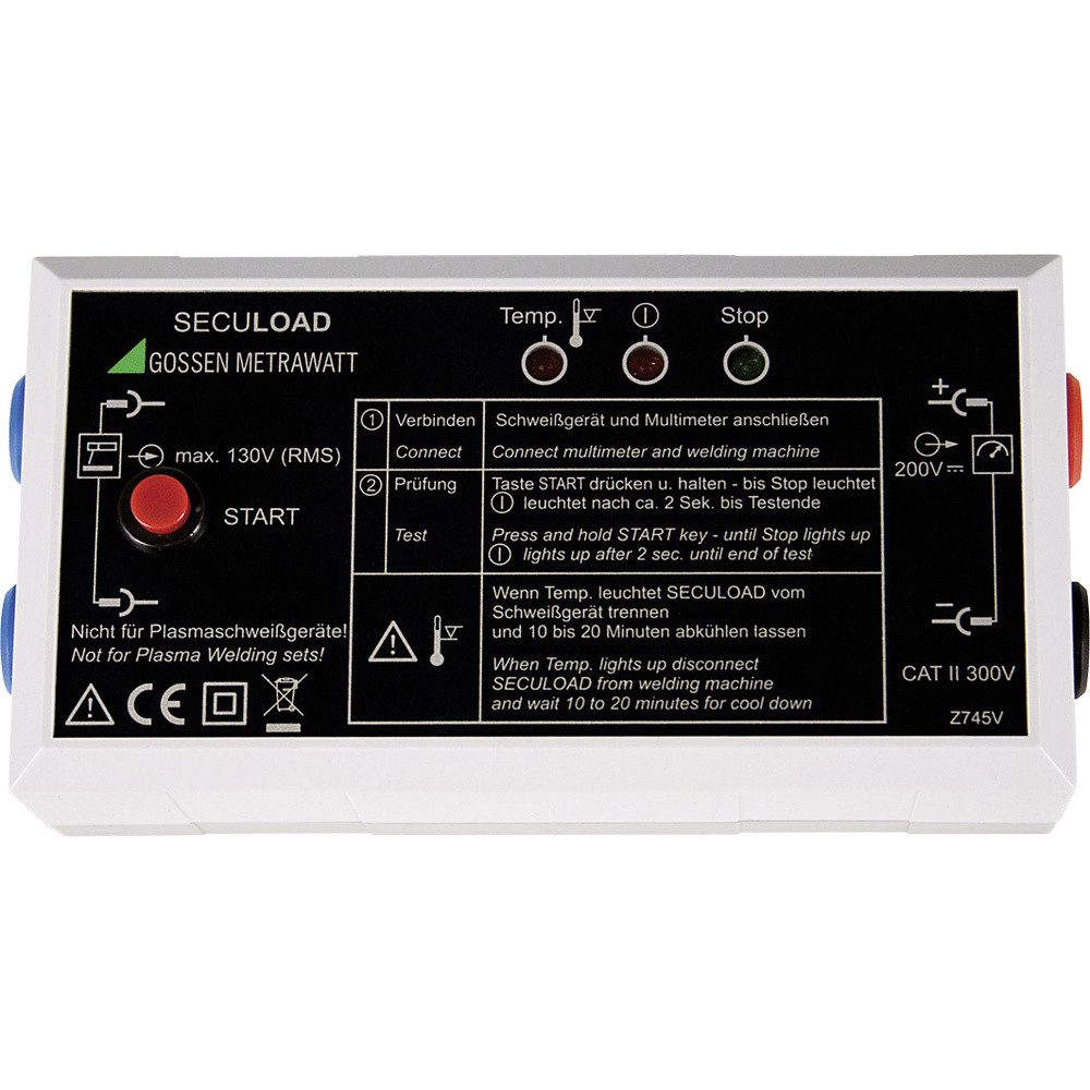 Spannungsprüfer Gossen Metrawatt Z745R SECULOAD-N Prüfadapter 1 St.