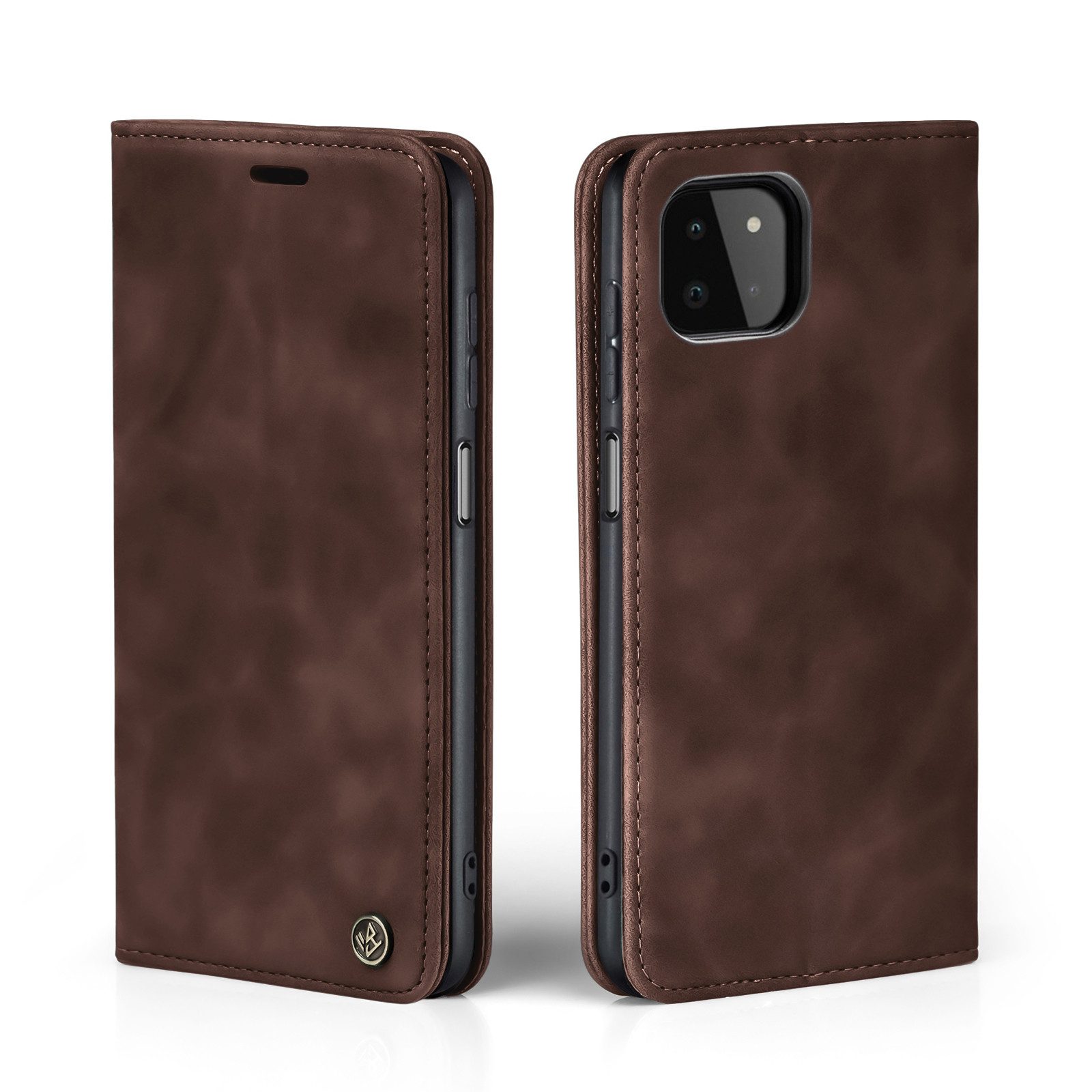 Tec-Expert Handyhülle Tasche Hülle für Samsung Galaxy A22 5G 6.6 Zoll, 6.6, Cover Klapphülle Case mit Kartenfach Fliphülle aufstellbar