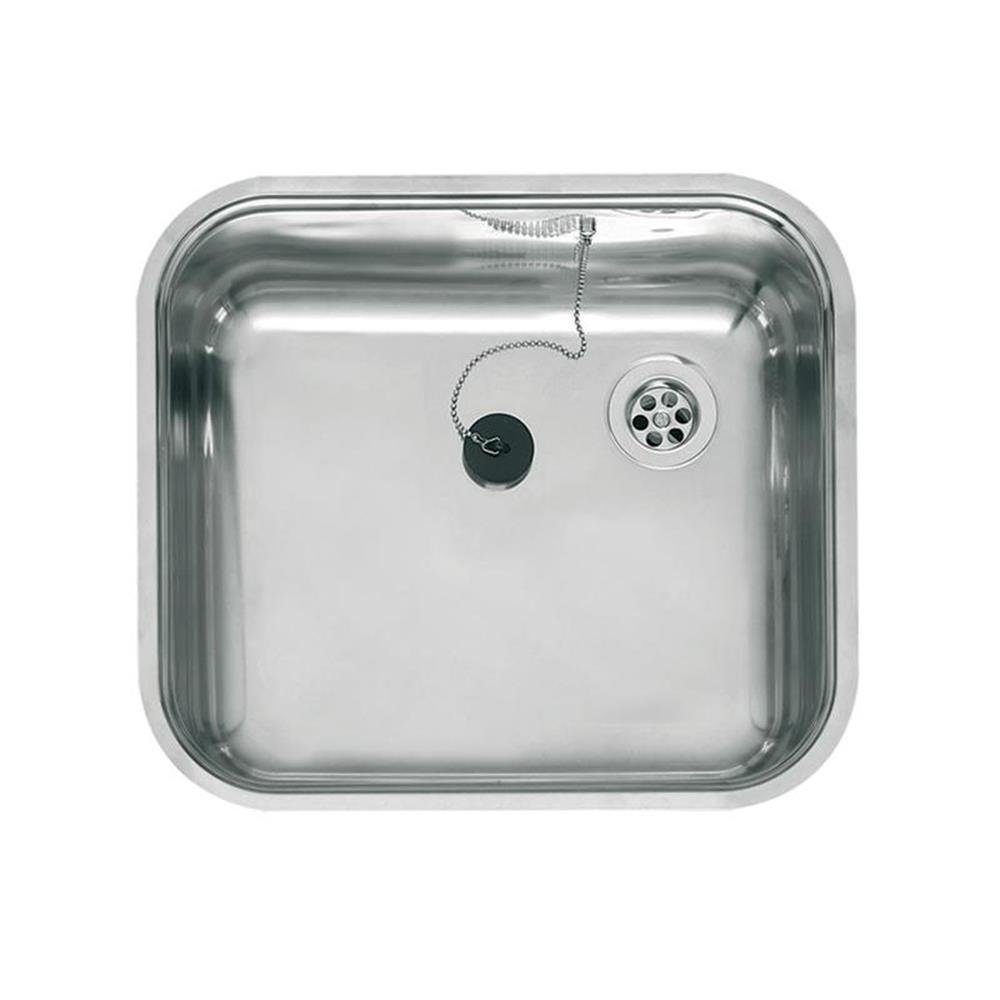 REGINOX Edelstahlspüle Clean & Care L18 4035 SK 10 cm Edelstahl, 44,5/39,3 cm