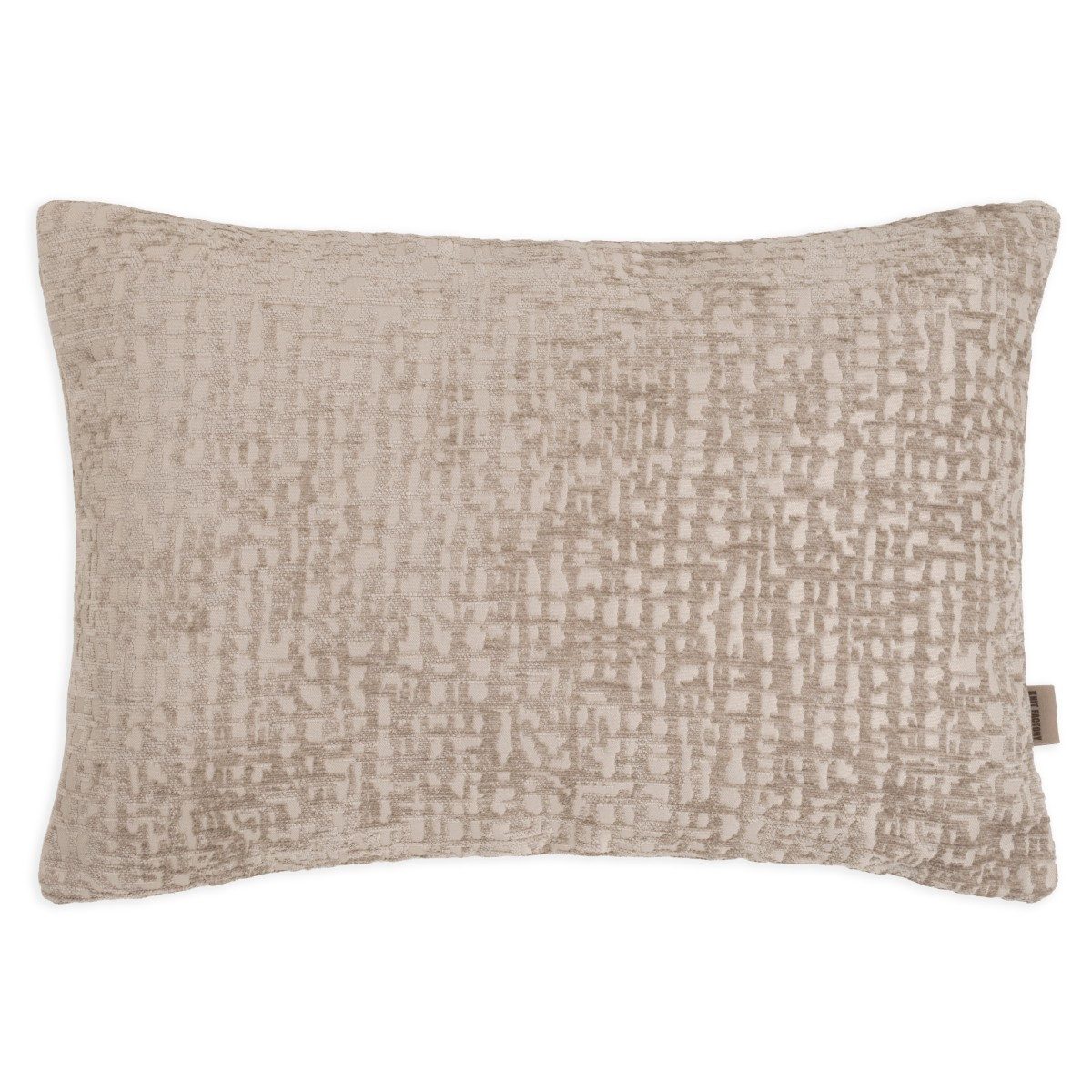 Knit Factory Dekokissen Mart Taupe 60x40 Braun 60x40 cm, Modell Mart