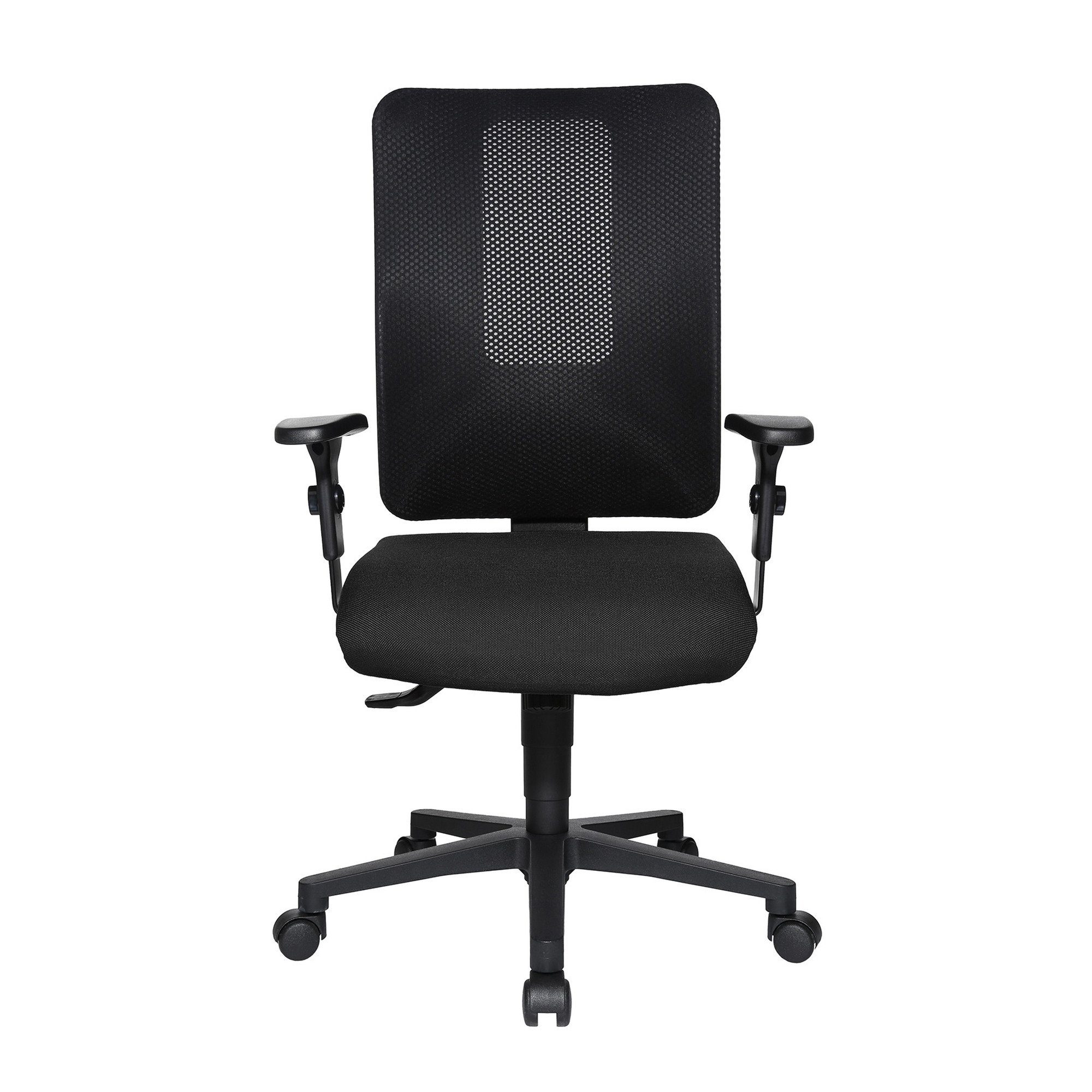 Drehstuhl (1 ergonomisch Schwarz PRO TOPSTAR Bürostuhl Stoff Schreibtischstuhl HJH St), Profi WORK