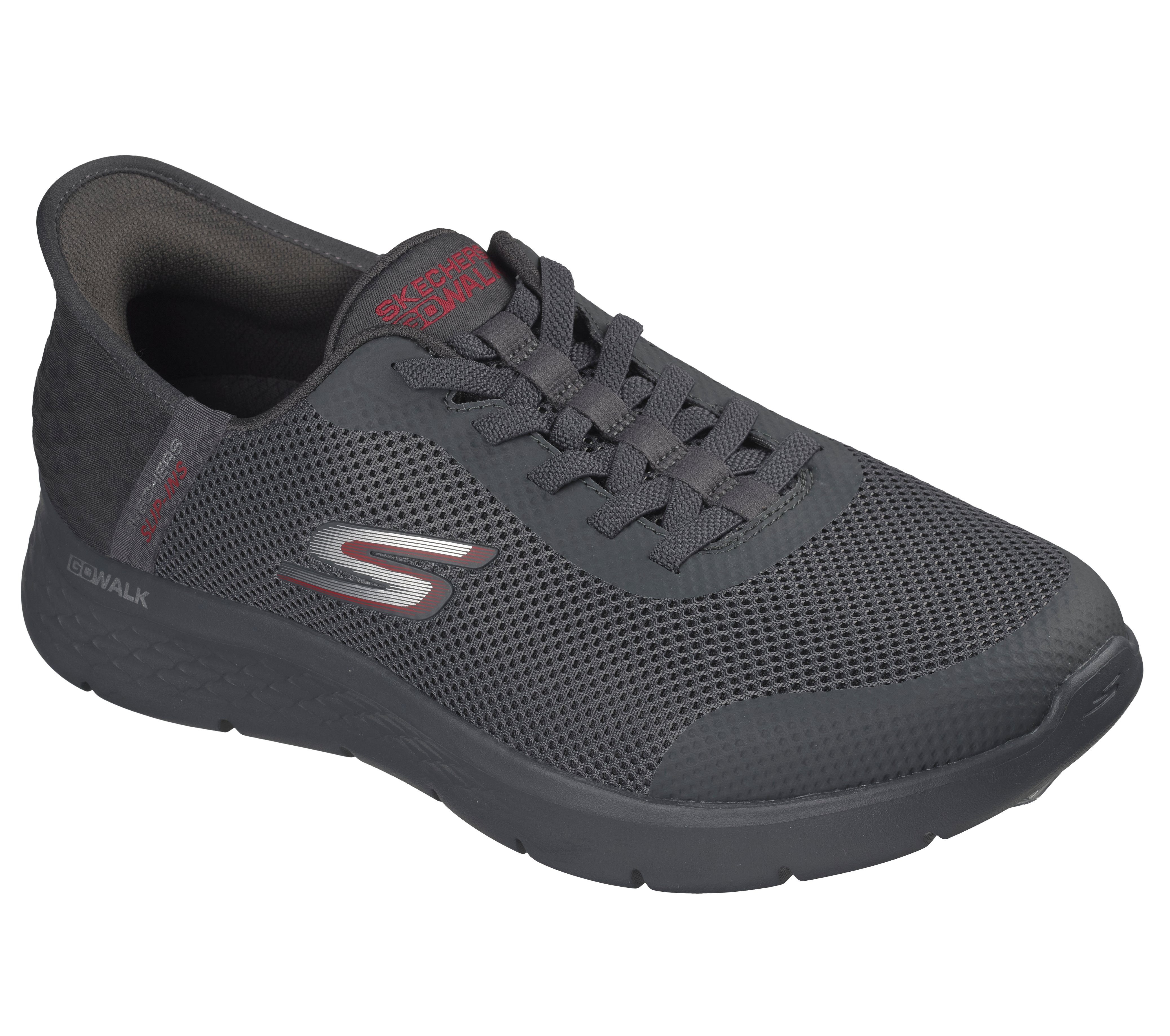 Skechers GO WALK FLEX-HANDS UP Slip-On Sneaker Schlupfschuh, Halbschuh, Freizeitschuh, mit Gummizug, Slip ins