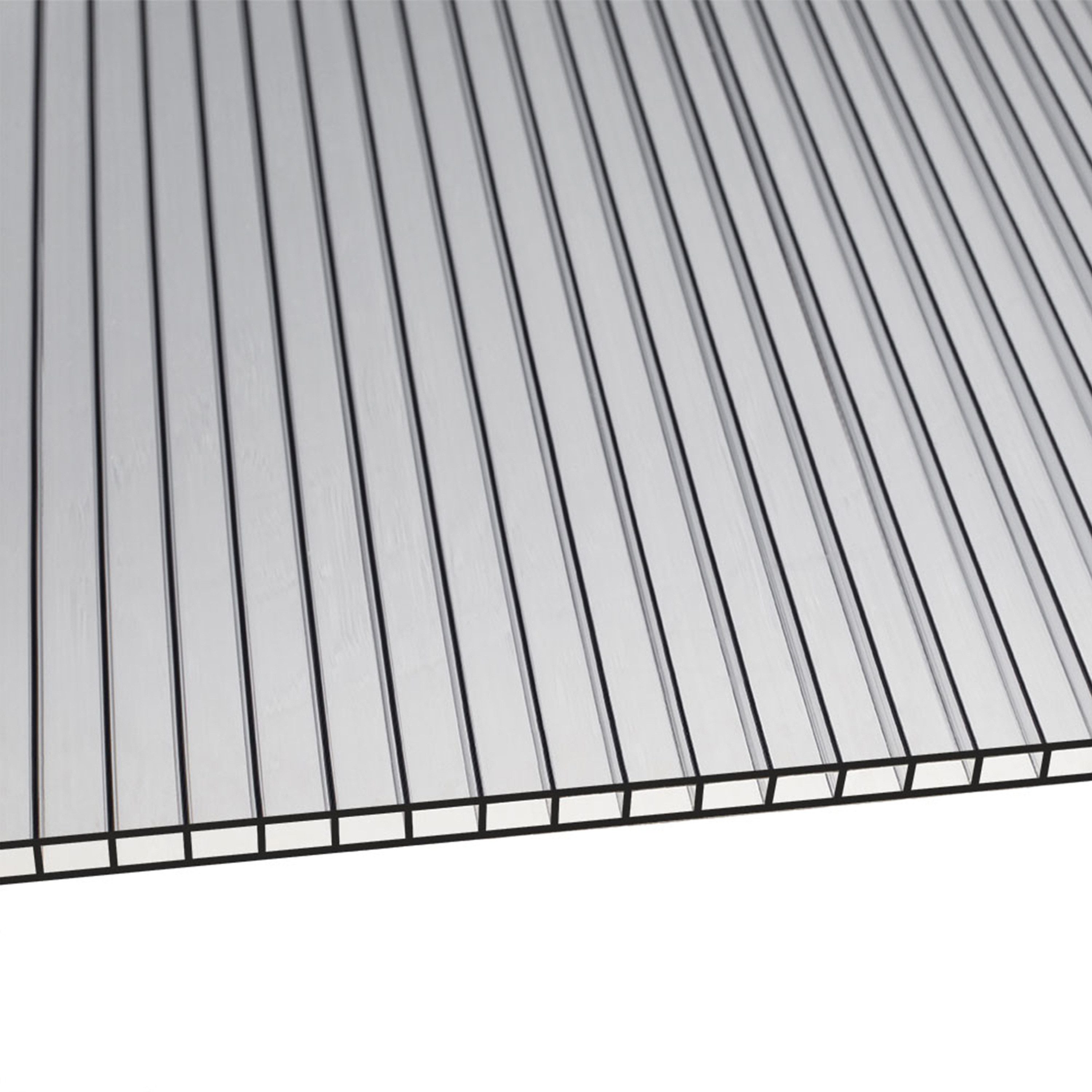 GFP Gewächshaus Picco 2 BxTxH 179 x 133 x 207 cm, 8 mm Wandstärke, inkl. Fundamentrahmen & 1 autom. Fensteröffner, Aluminium-Rahmen