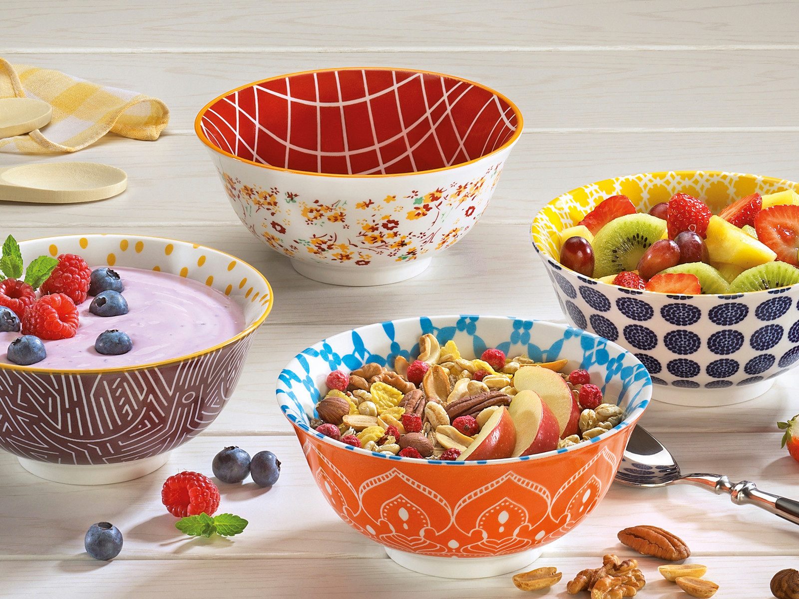 Cilio Schale AMICI Bowl Mandala 15,5 cm, Porzellan, (Bowls)