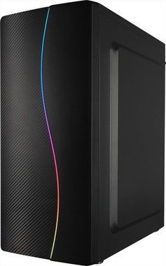 Kiebel Cross PC-Komplettsystem (24", AMD Ryzen 5 AMD Ryzen 5 4500, GTX 1650, 16 GB RAM, 512 GB SSD, RGB-Beleuchtung)