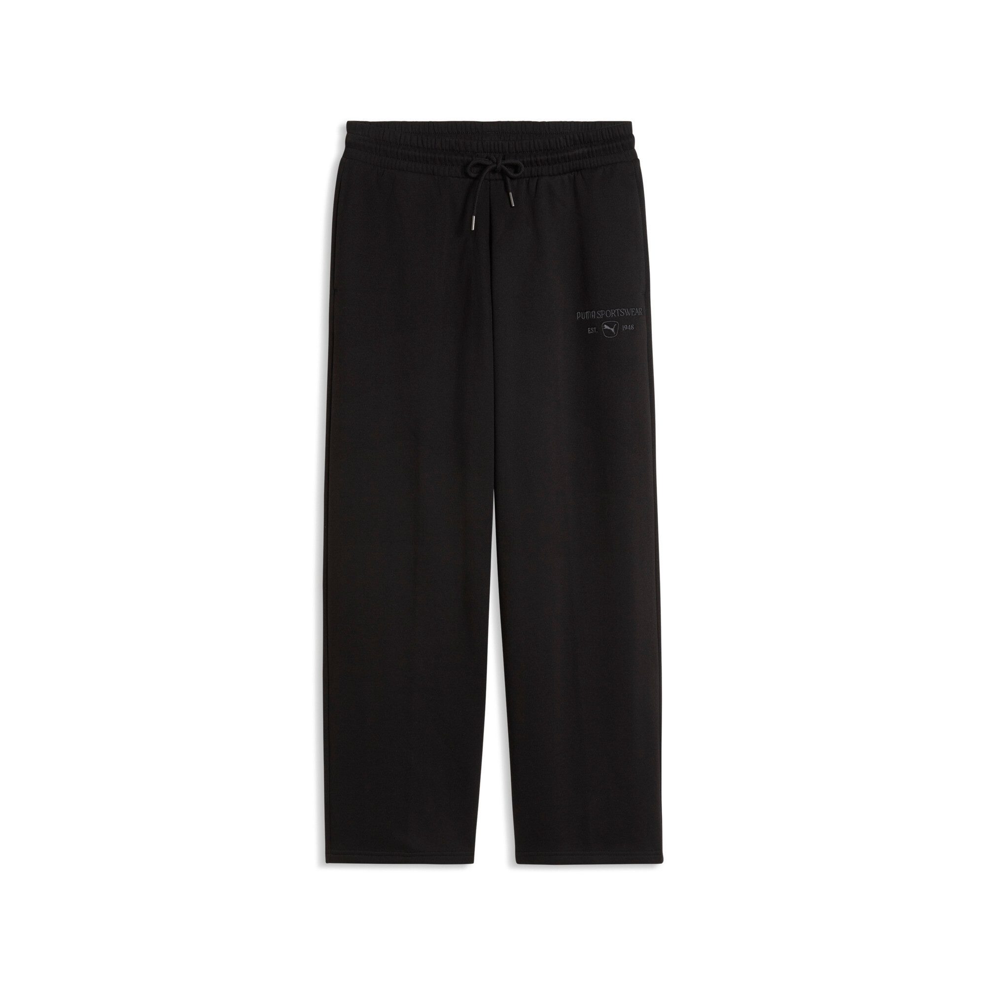 PUMA Trainingshose CLASS COMFORT STRAIGHT LEG PANTS FL mit normaler Leibhöhe, unifarben, Comfort Fit