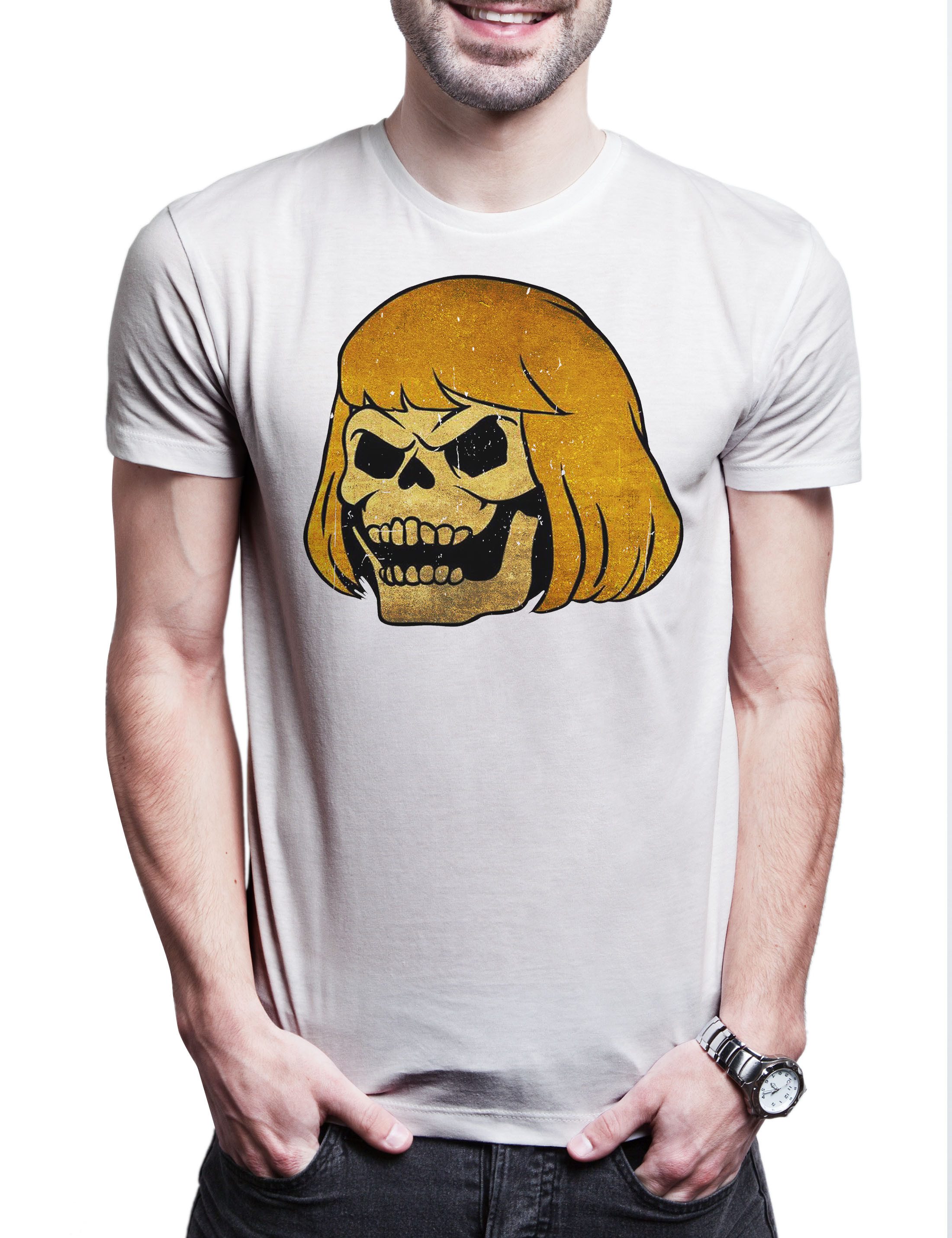 Print-Shirt Universe SkullHerren T-Shirt 80s Masters Eighties Hordak Grayskull