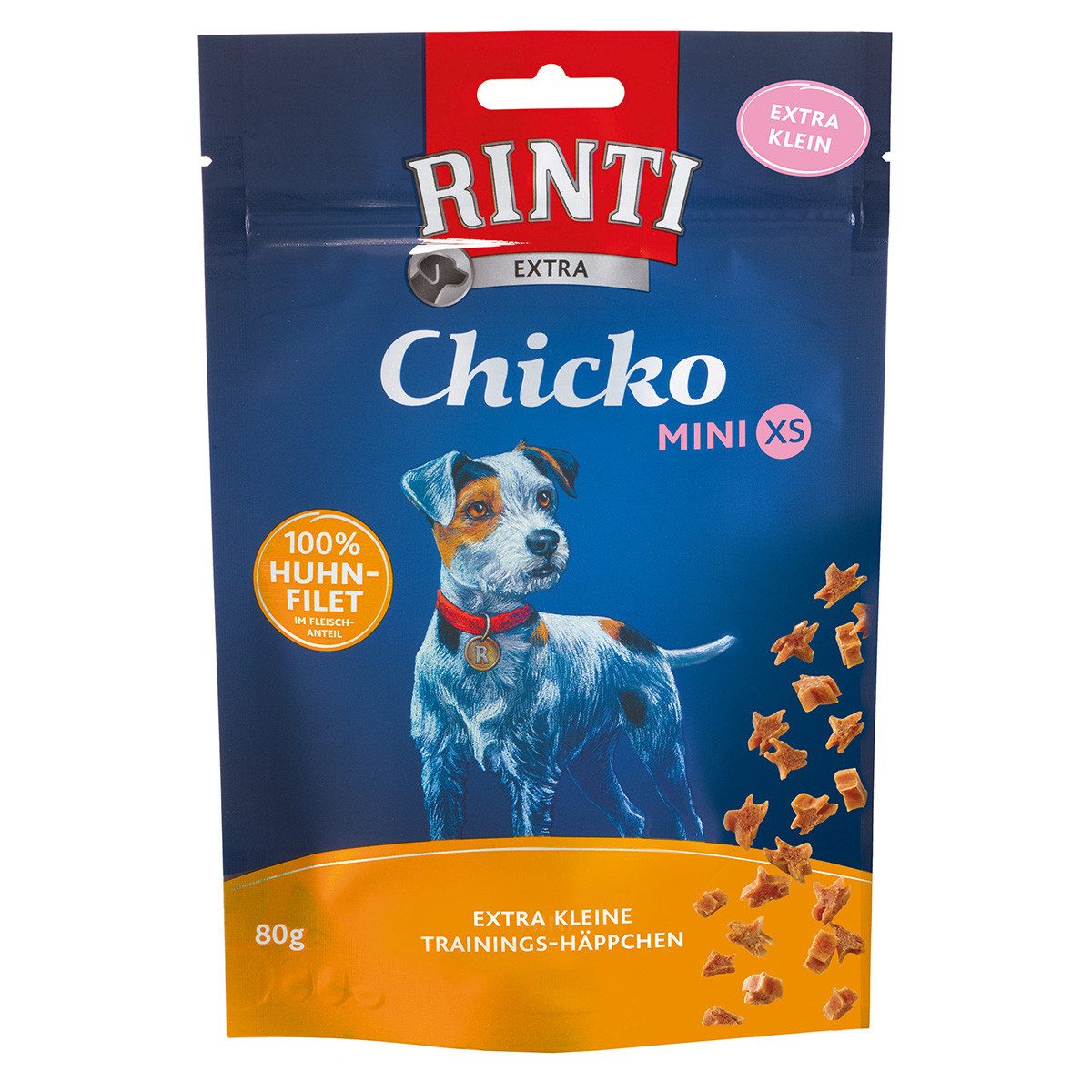 Rinti Chicko Mini XS Huhn-Filet 80 g - 12 Stück