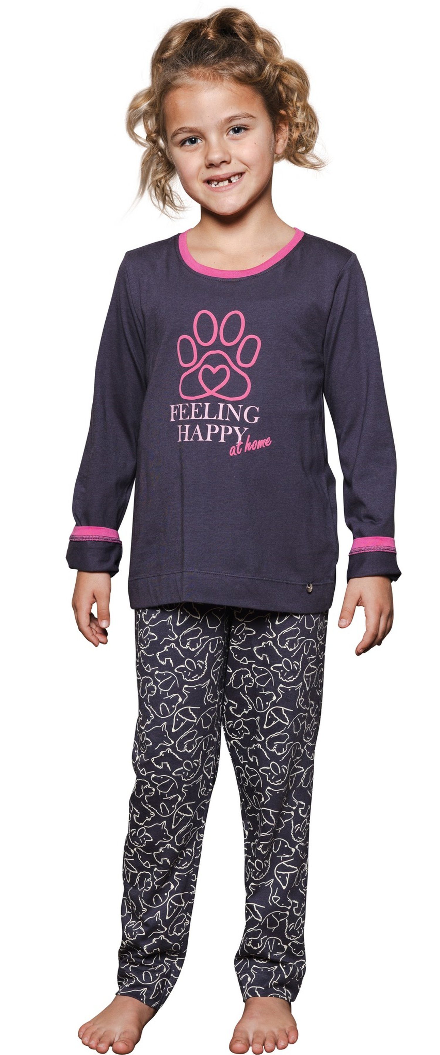 Rebelle Schlafanzug Mädchen Pyjama Langarm (2 tlg) Super Süß