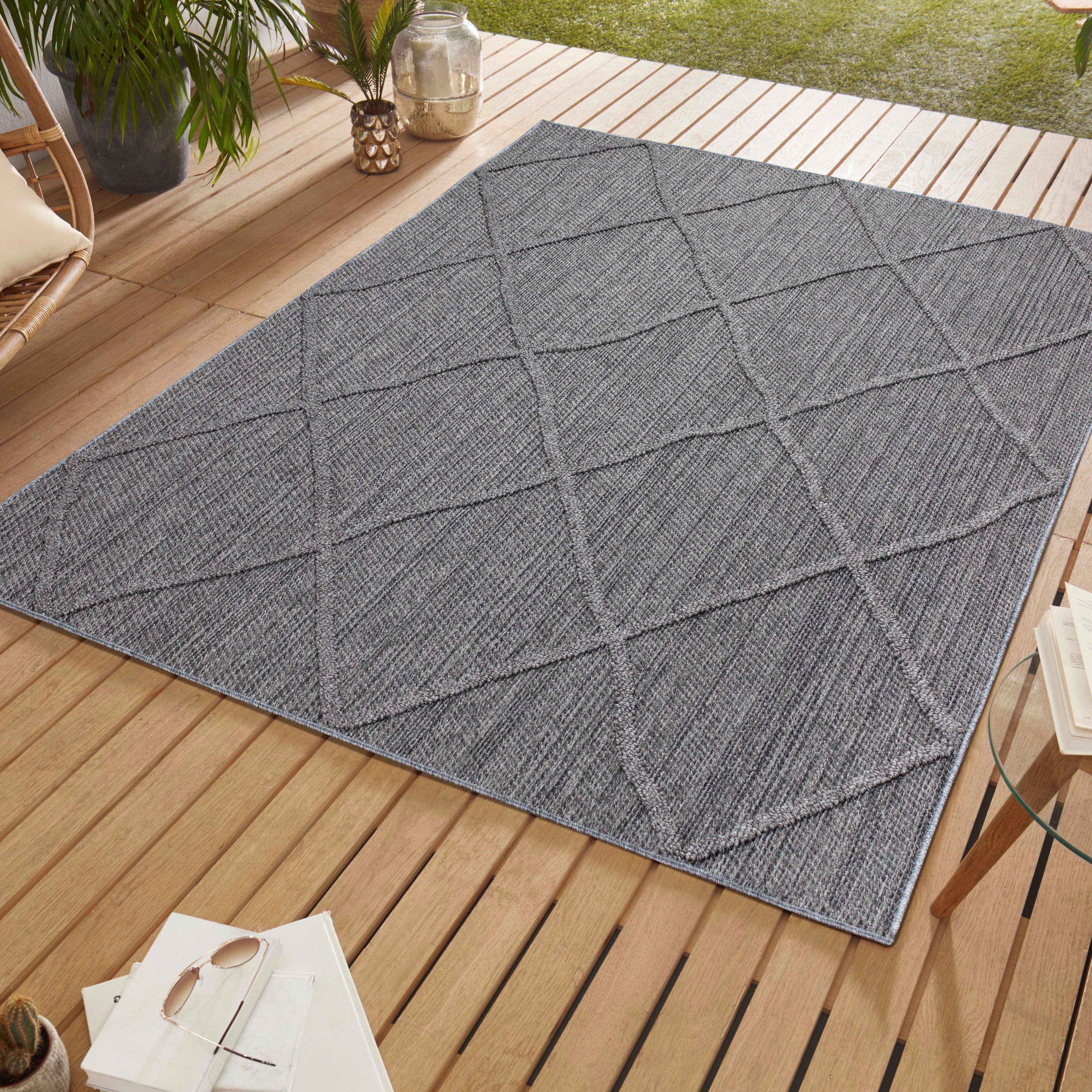 SIMPEX24 Outdoorteppich Boho Design, Läufer, Höhe: günstig online kaufen