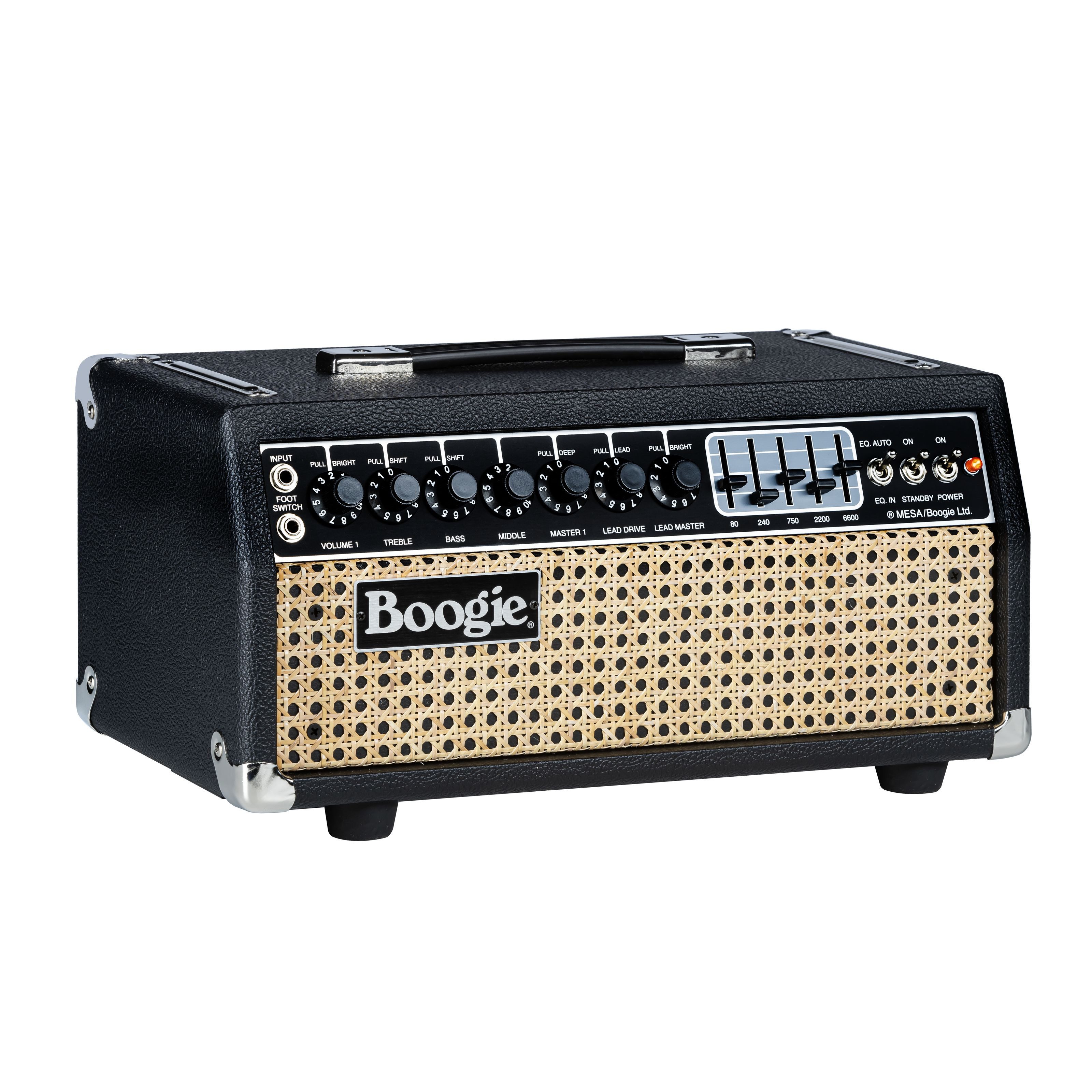 Mesa Boogie Verstärker (Mark IIC+ HRG Head Black, Wicker - Röhren Topteil für E-Gitarre)